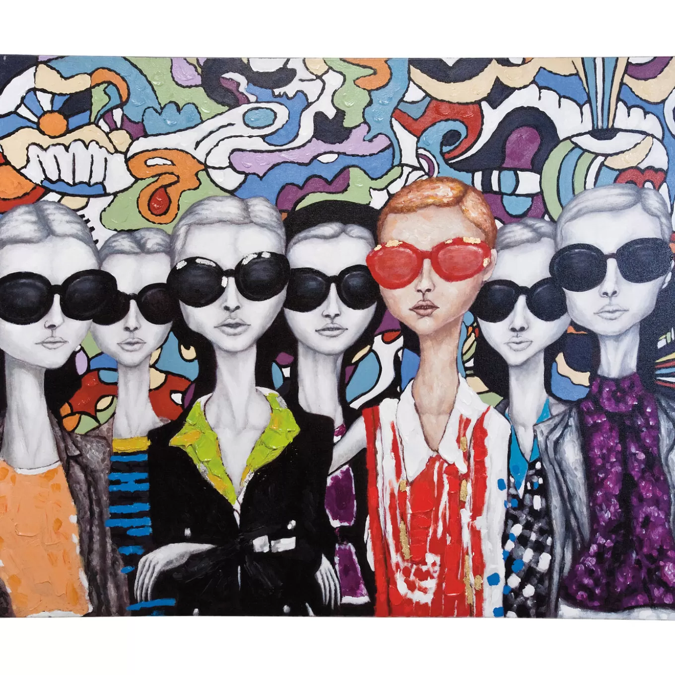 Acrylic Painting Sunglasses 150X120Cm^KARE Design Hot