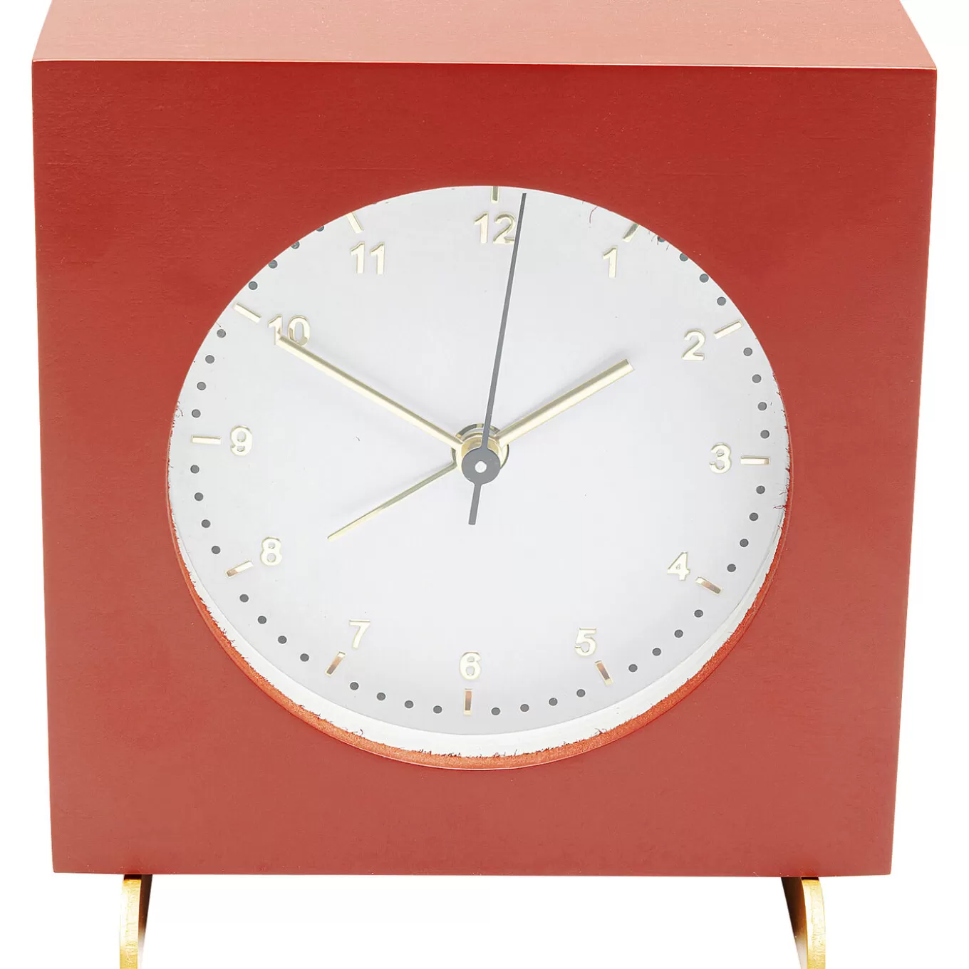 Alarm Clock Kian Red 12X13Cm^KARE Design Store