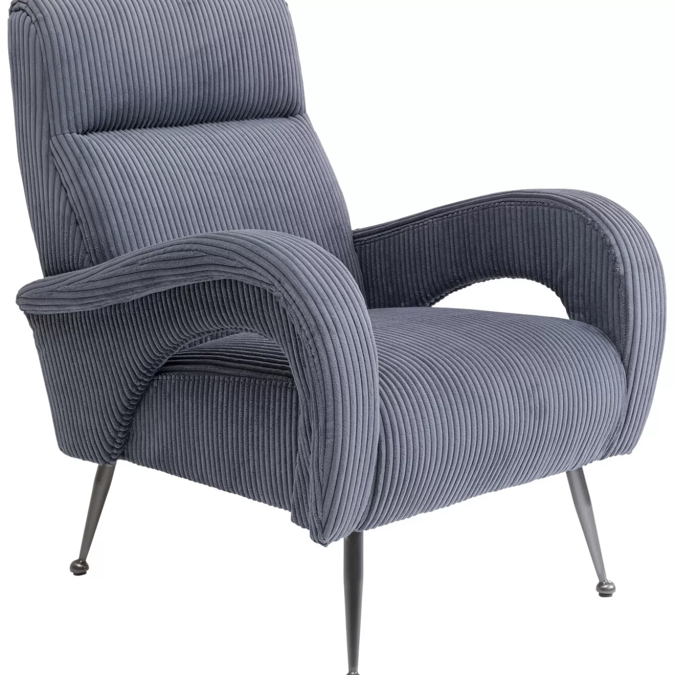 Armchair Berat Grey^KARE Design Fashion