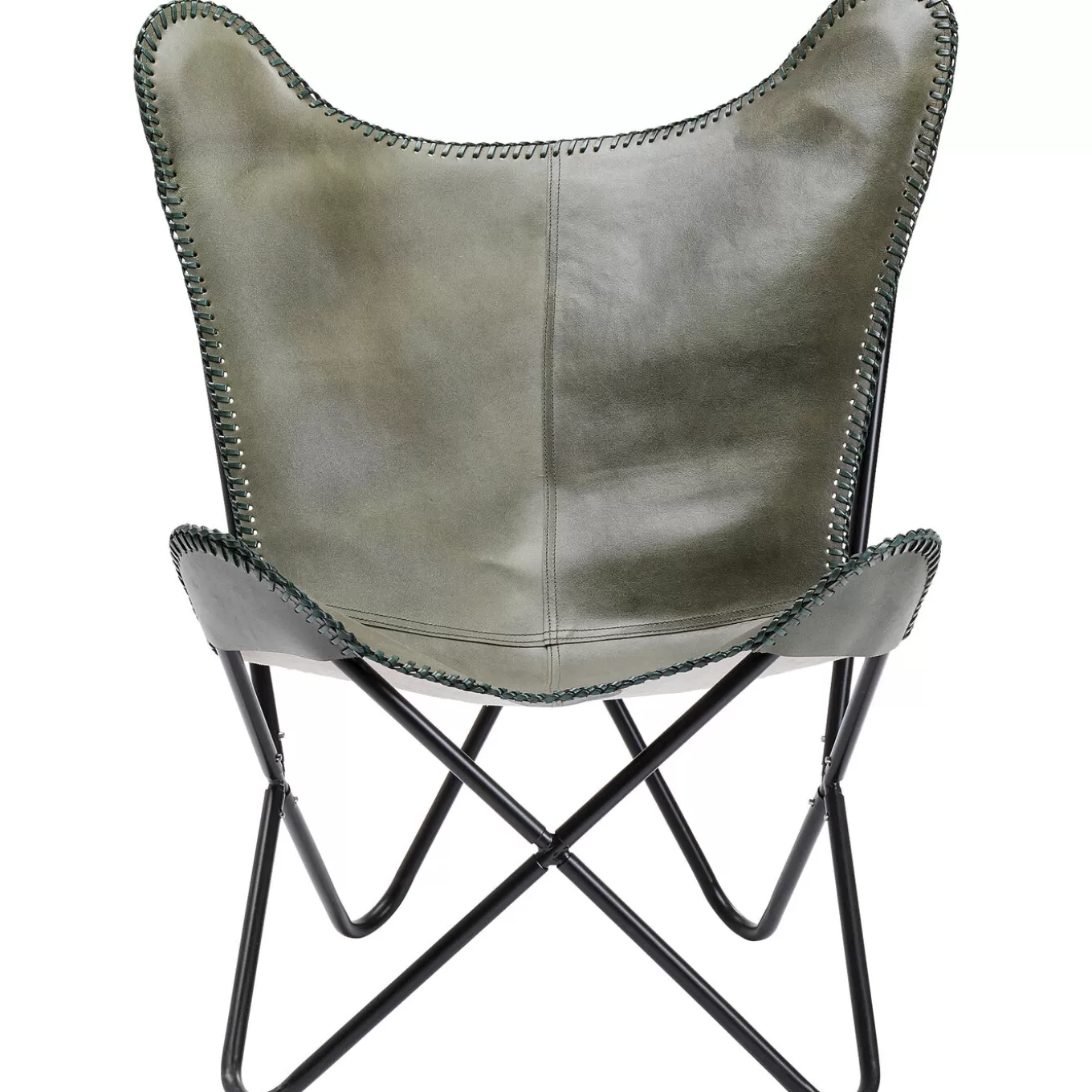 Armchair California Leather Khaki^KARE Design Discount