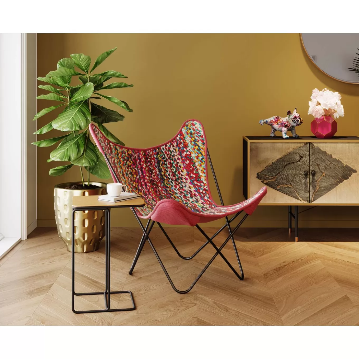 Armchair California Multicolour^KARE Design Sale