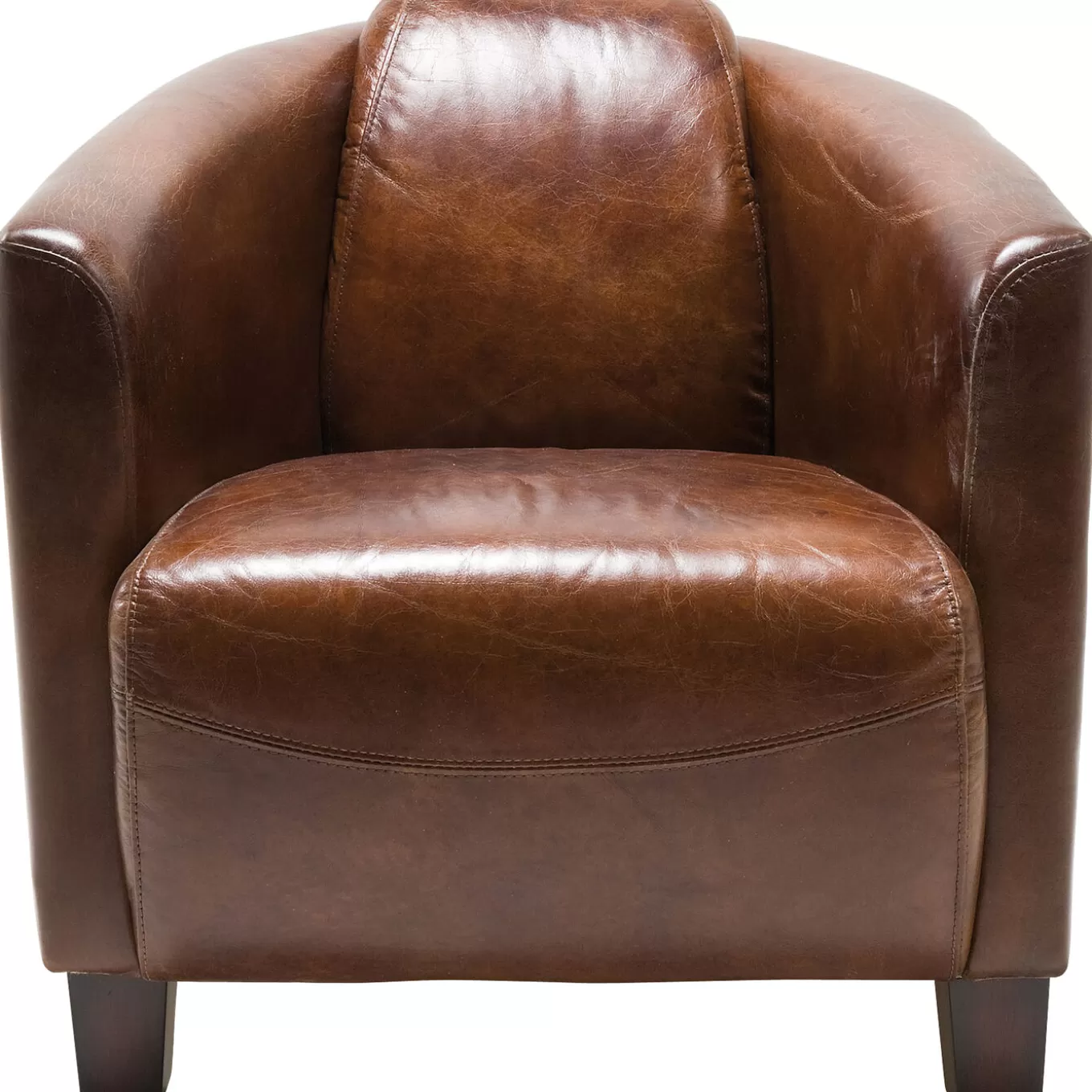 Armchair Cigar Lounge Brown^KARE Design New