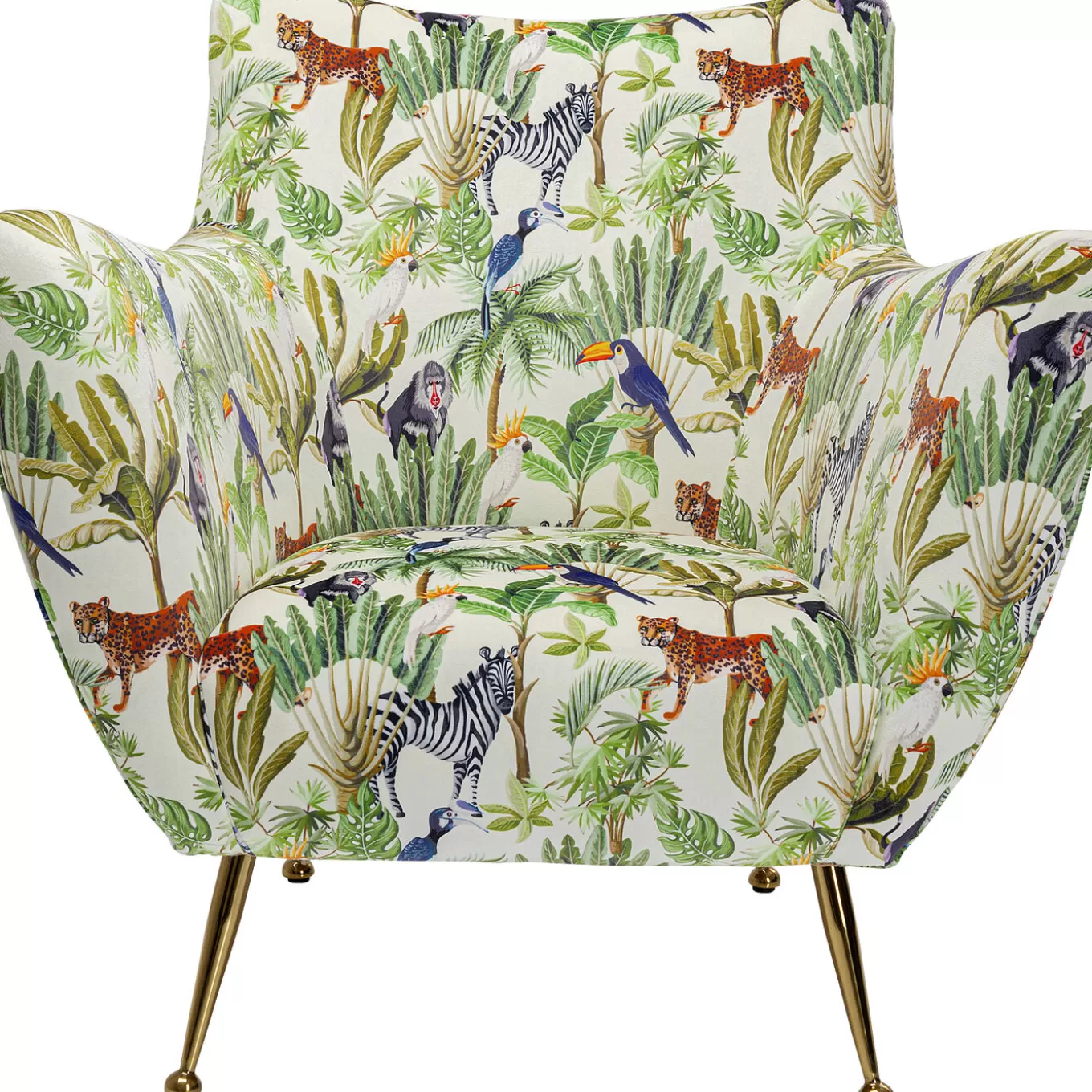 Armchair Goldfinger Tropical^KARE Design Fashion