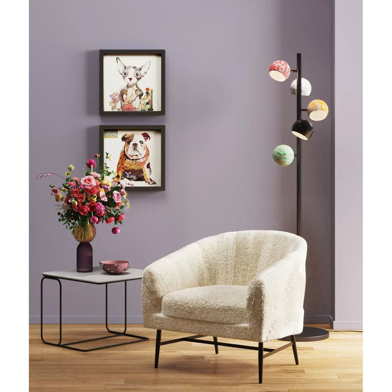 Armchair Marylin White^KARE Design Discount