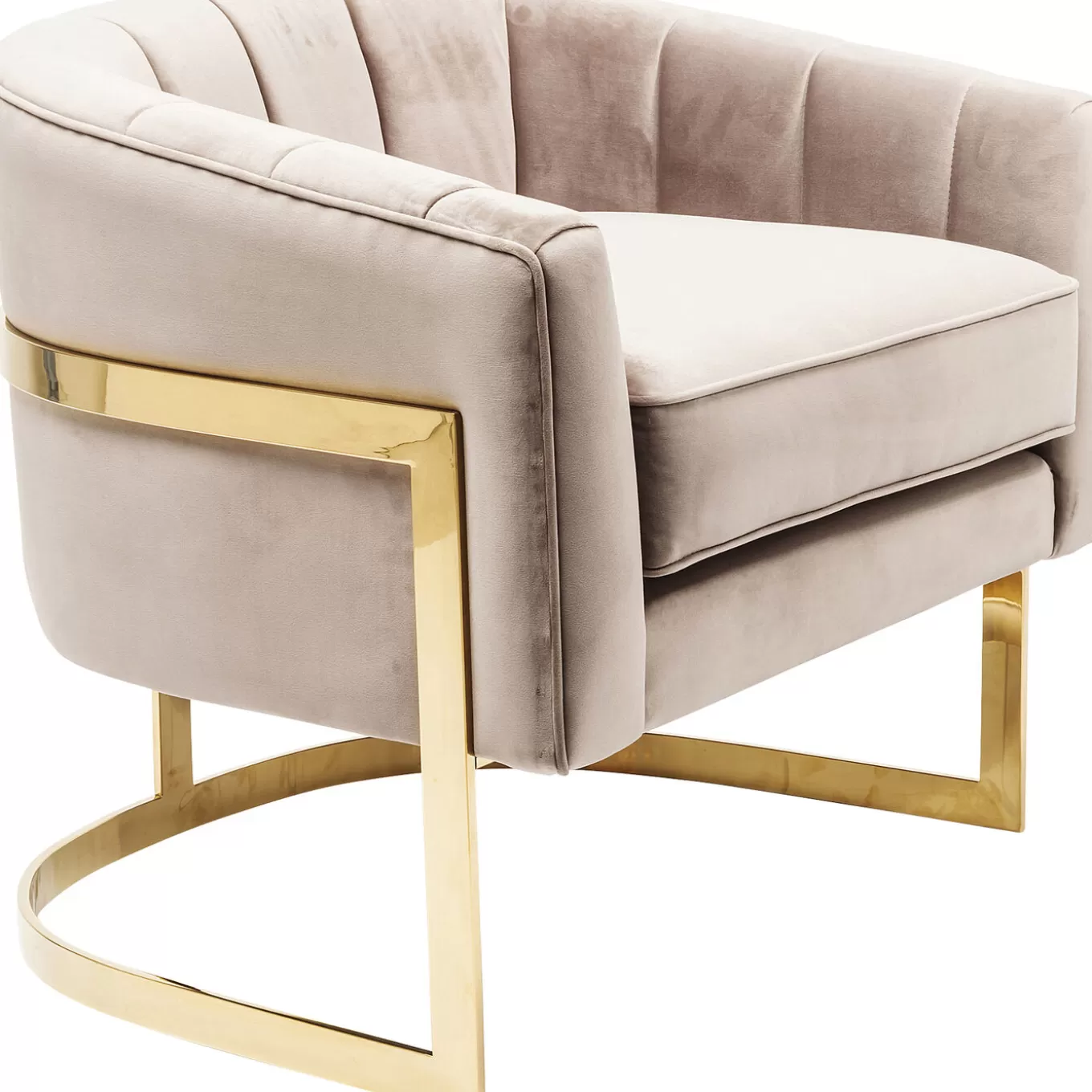 Armchair Pure Elegance Beige^KARE Design Shop