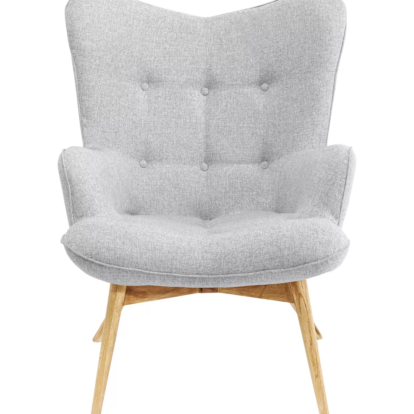 Armchair Vicky Light Grey^KARE Design Shop