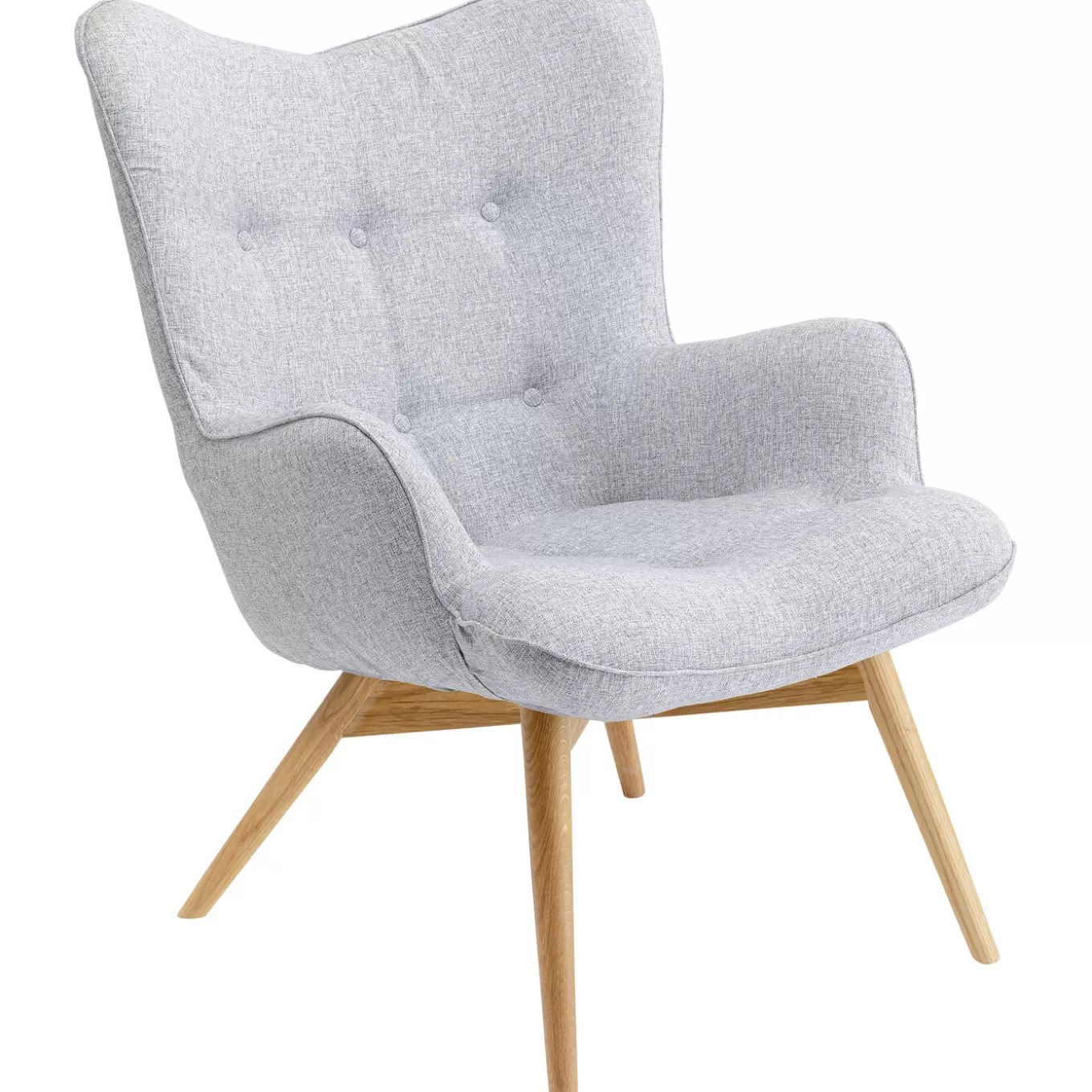 Armchair Vicky Light Grey^KARE Design Shop