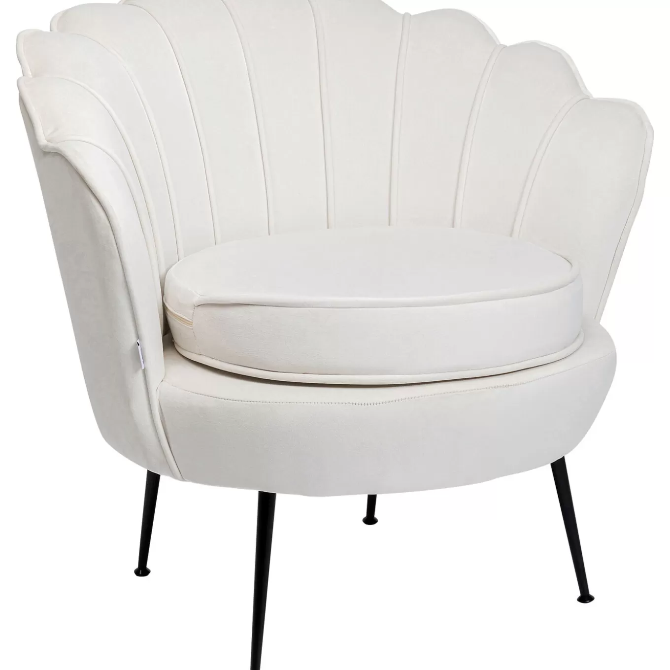 Armchair Water Lily Black Beige^KARE Design Shop