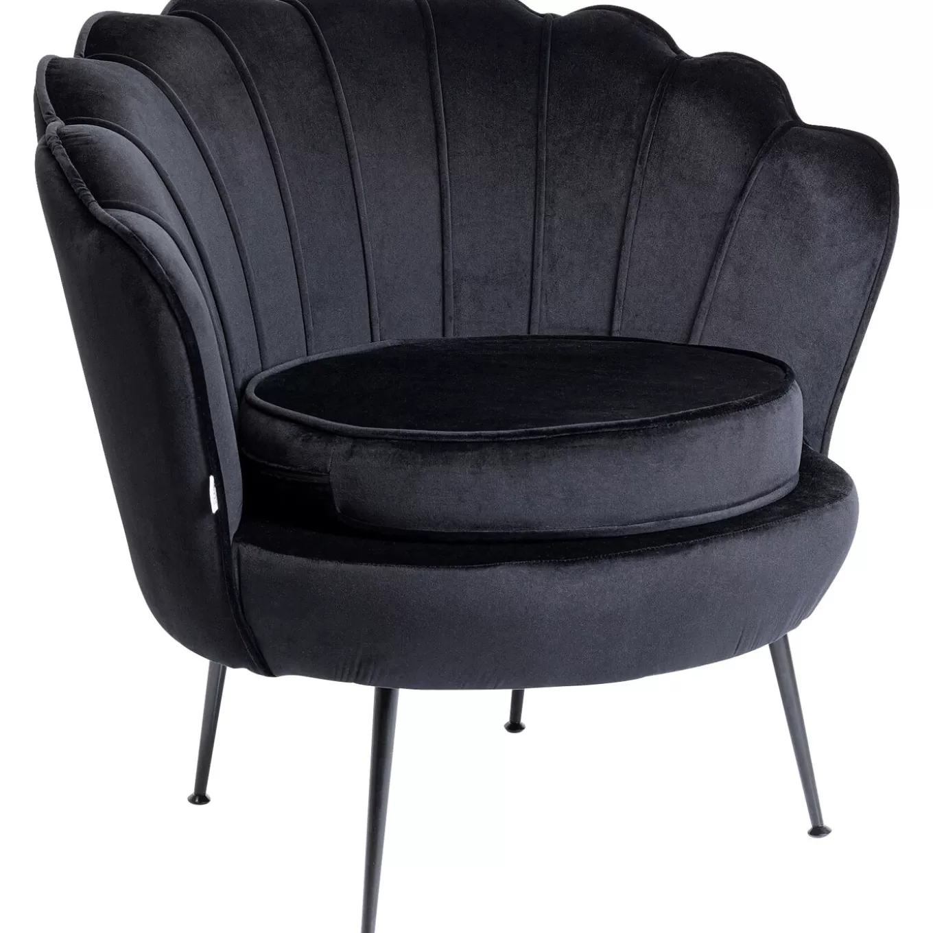 Armchair Water Lily Black Black^KARE Design Cheap