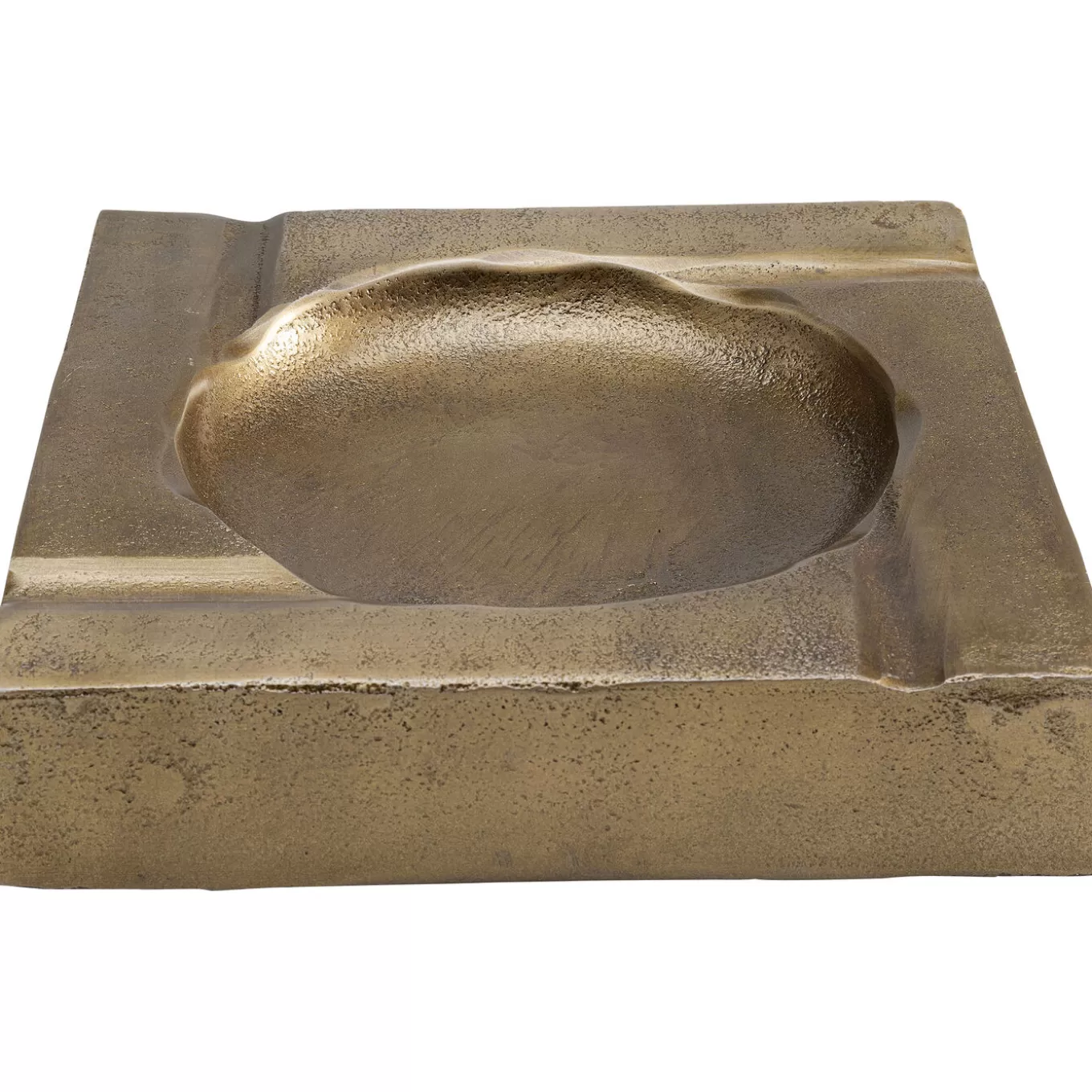 Ashtray Classic Alu Gold 20X20Cm^KARE Design Hot