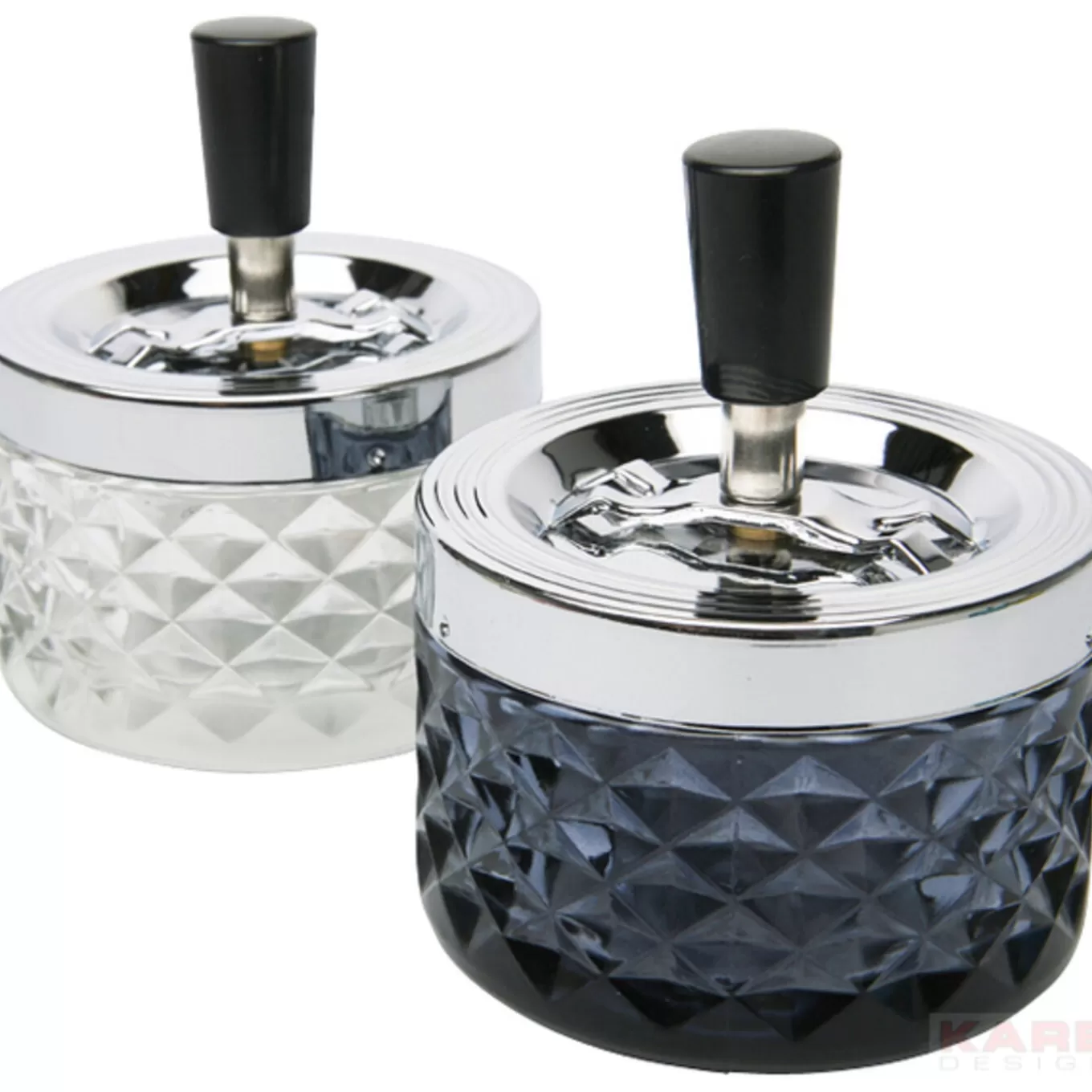 Ashtray Cristallo Smoke Assorted^KARE Design Outlet