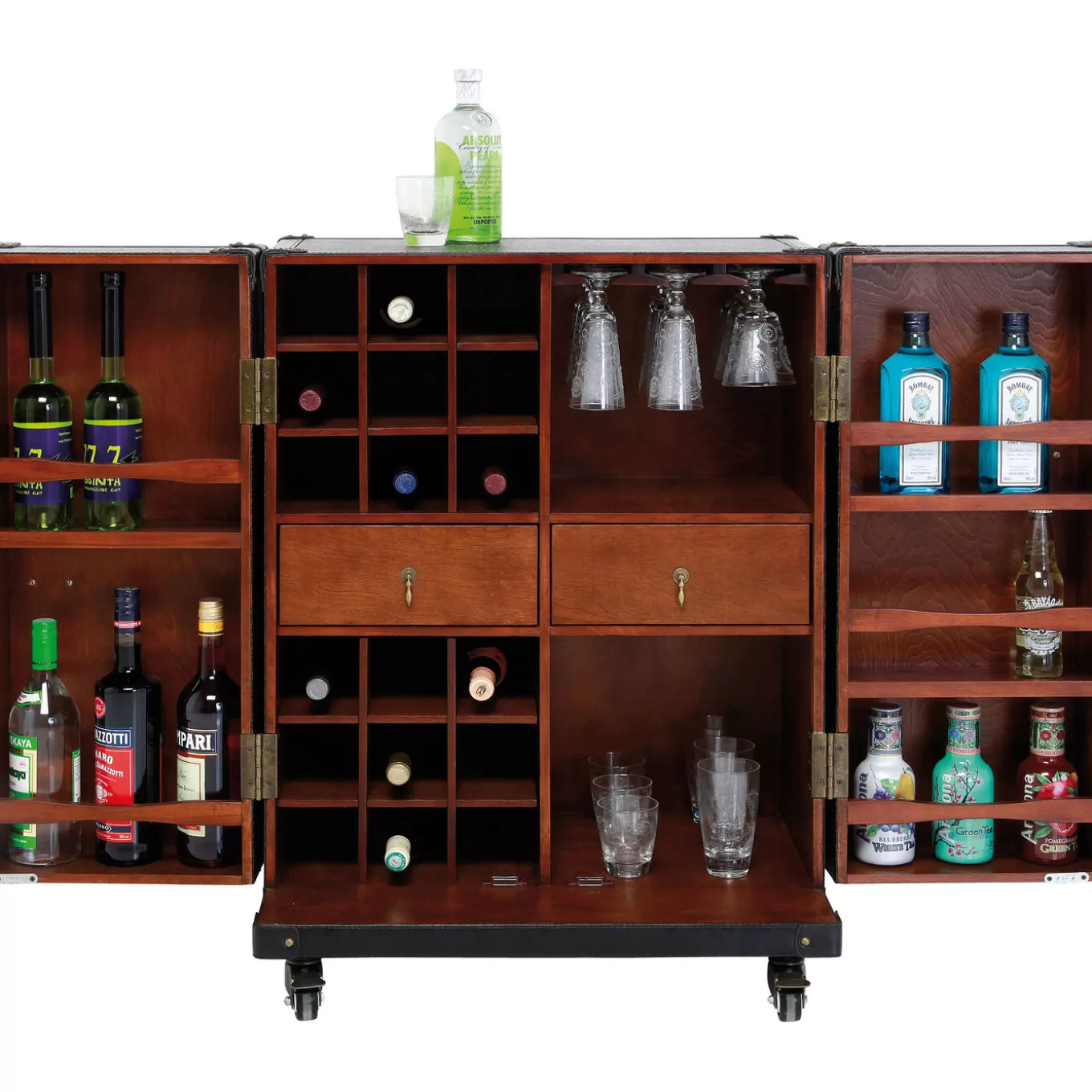 Bar Cabinet Globetrotter Medium^KARE Design Flash Sale