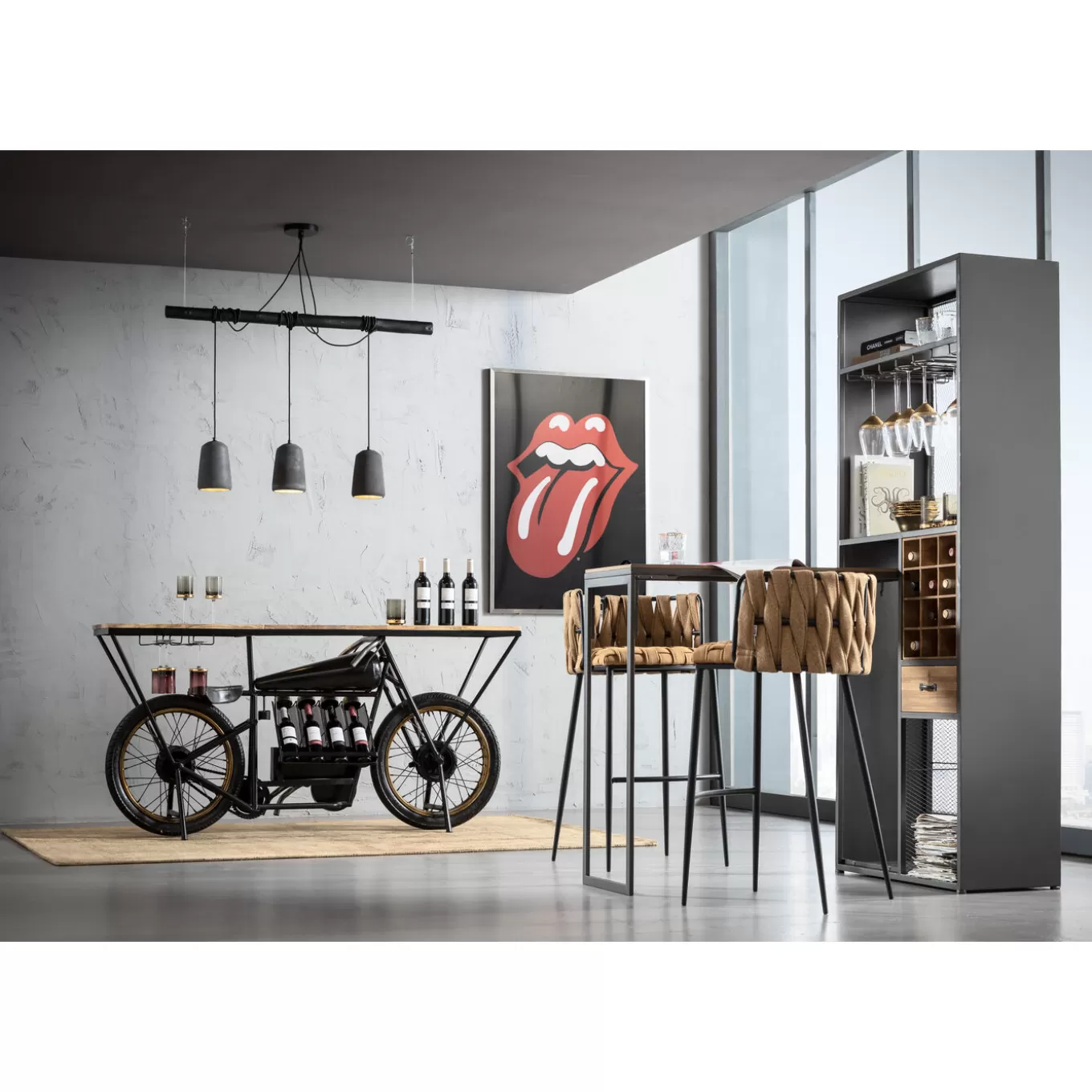 Bar Cabinet Vinoteca 80X201Cm^KARE Design Store