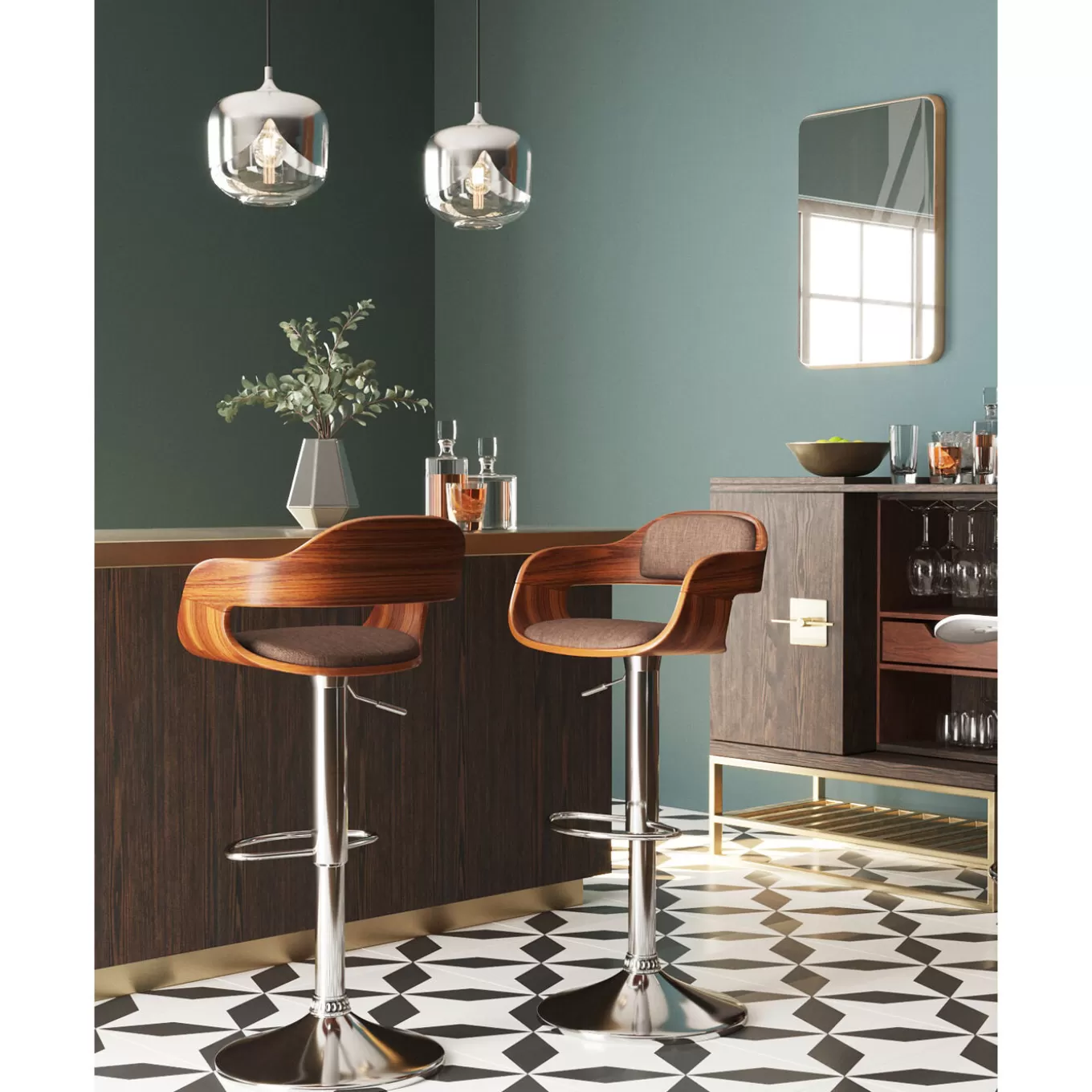 Bar Stool Monaco Schoko^KARE Design Cheap