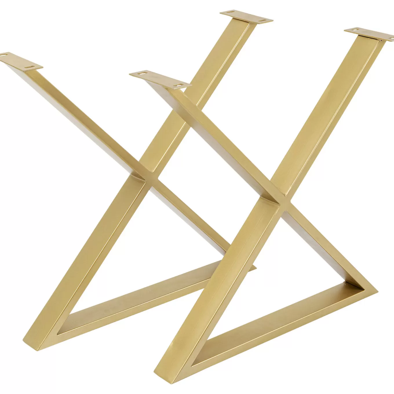 Base Tavola Cross Brass (2/Set)^KARE Design Hot