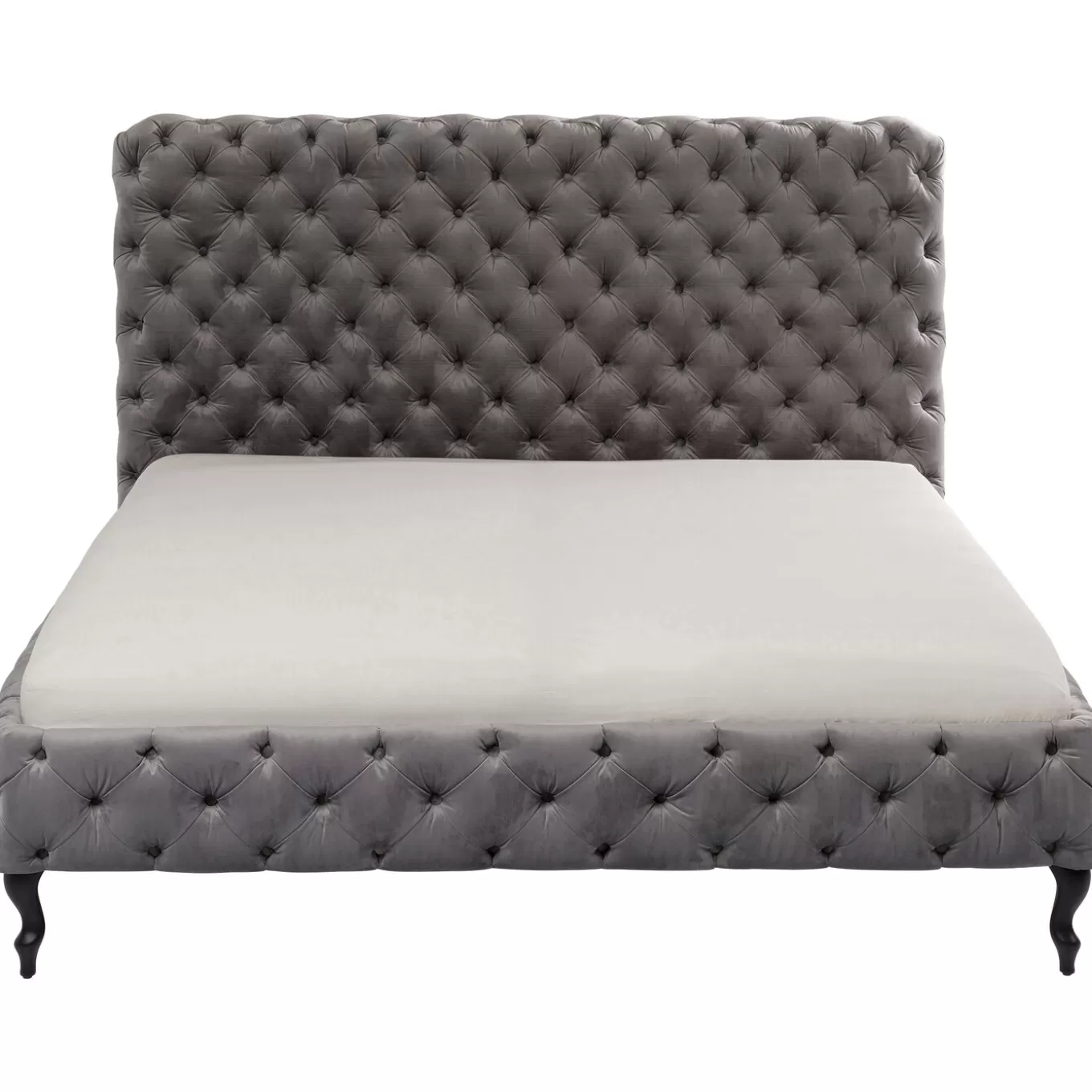 Bed Desire High Silver Grey 160X200 Cm^KARE Design Best