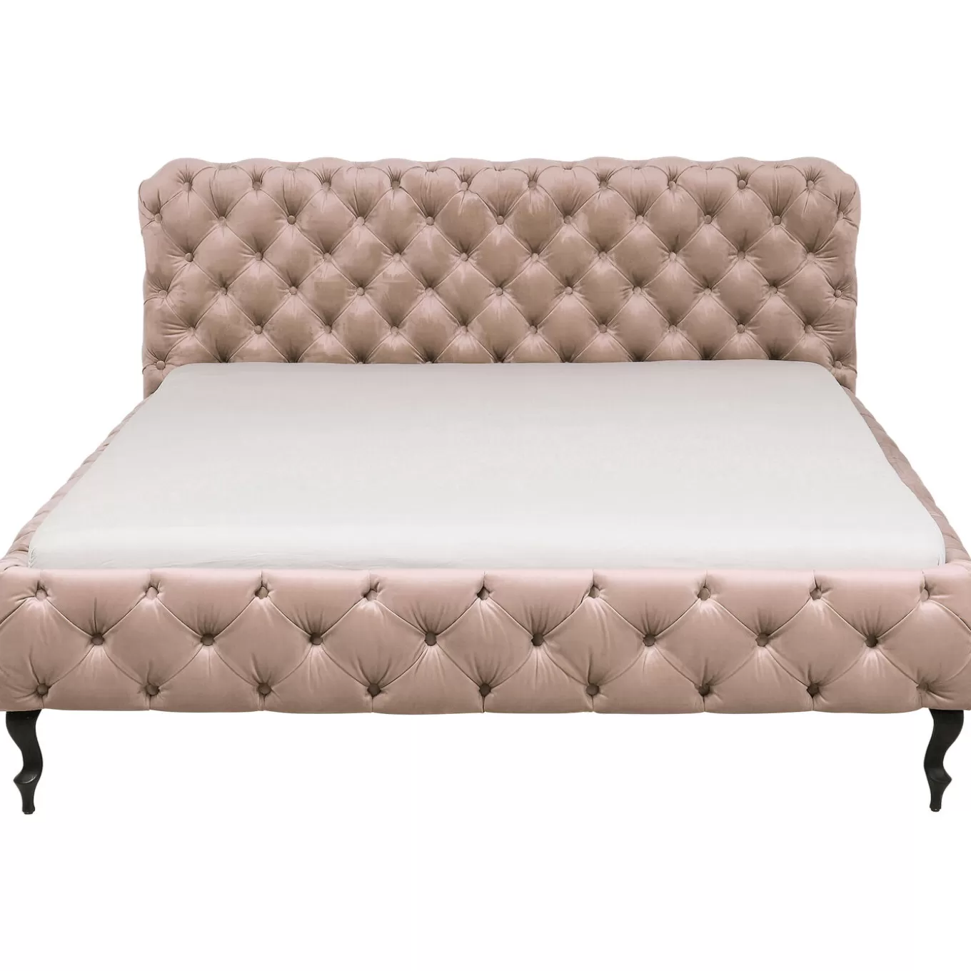 Bed Desire Velvet Ecru 160X200Cm^KARE Design New