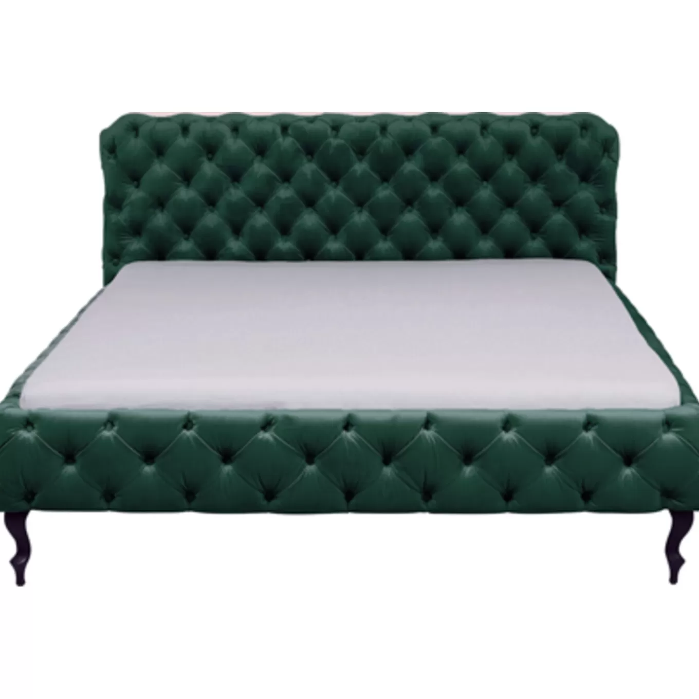 Bed Desire Velvet Green 160X200Cm^KARE Design Best