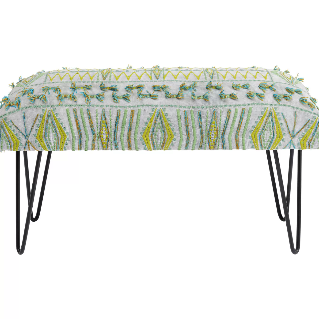 Bench Desna Patchwork Green 80Cm^KARE Design Cheap