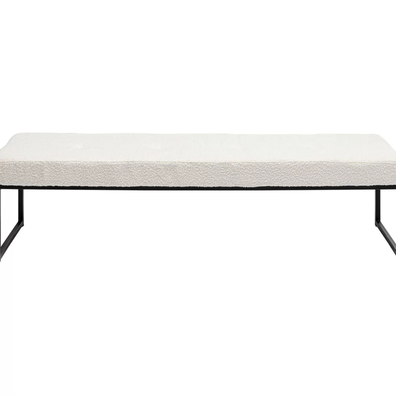 Bench Smart Boucle Cream Black 150Cm^KARE Design Cheap