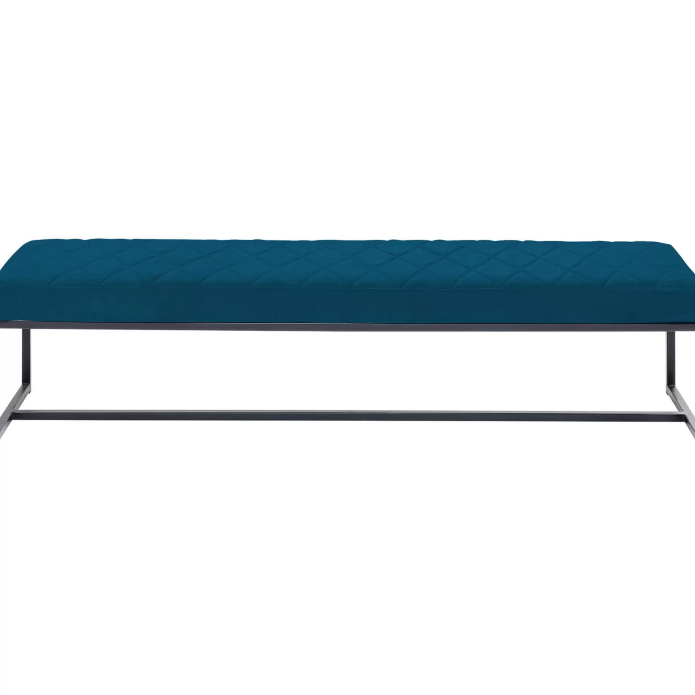 Bench Smart Velvet Petrol Black 150Cm^KARE Design Hot