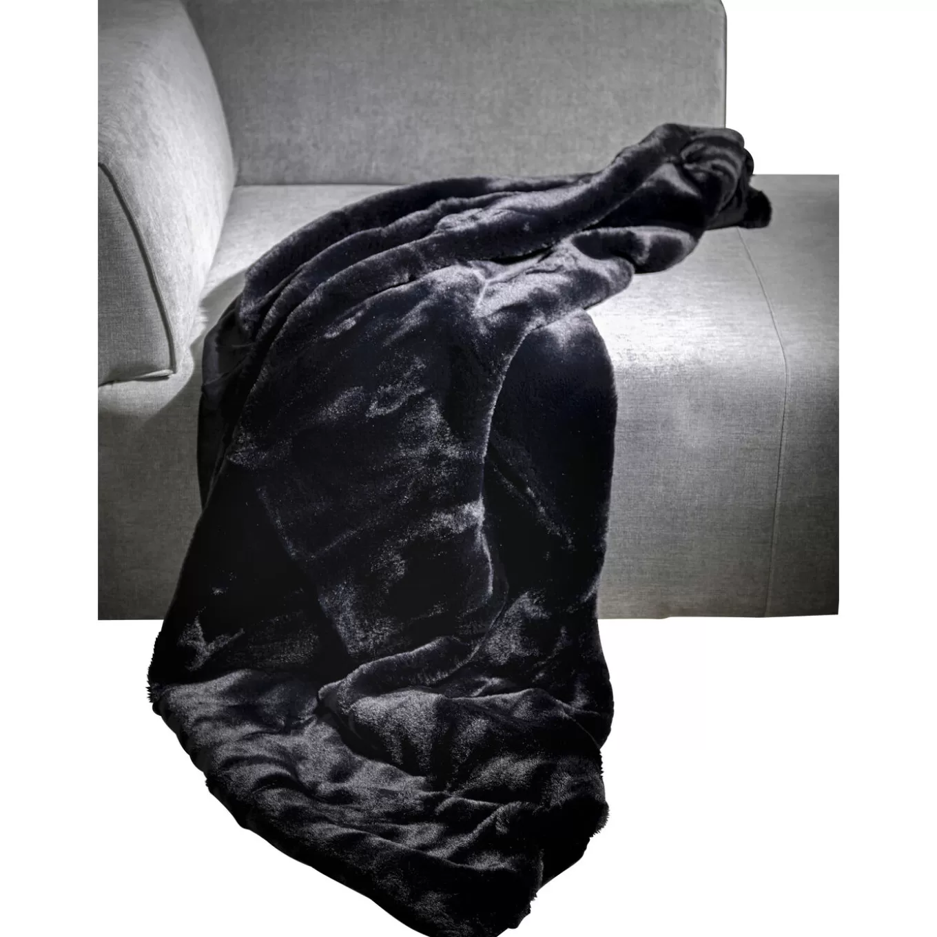 Blanket Black 140X200Cm^KARE Design Online