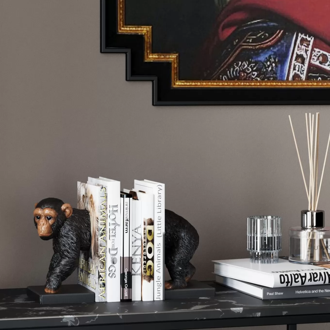 Bookend Chimp (2/Set)^KARE Design Cheap