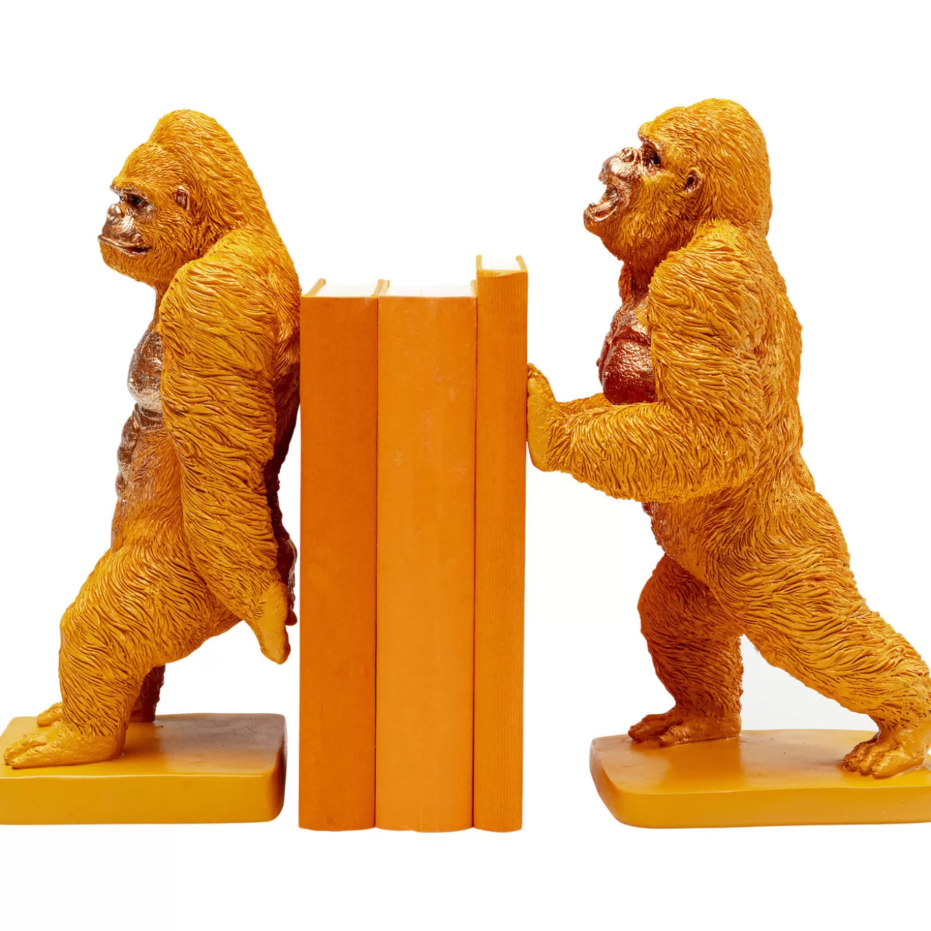 Bookend Gorilla Orange (2/Set)^KARE Design New