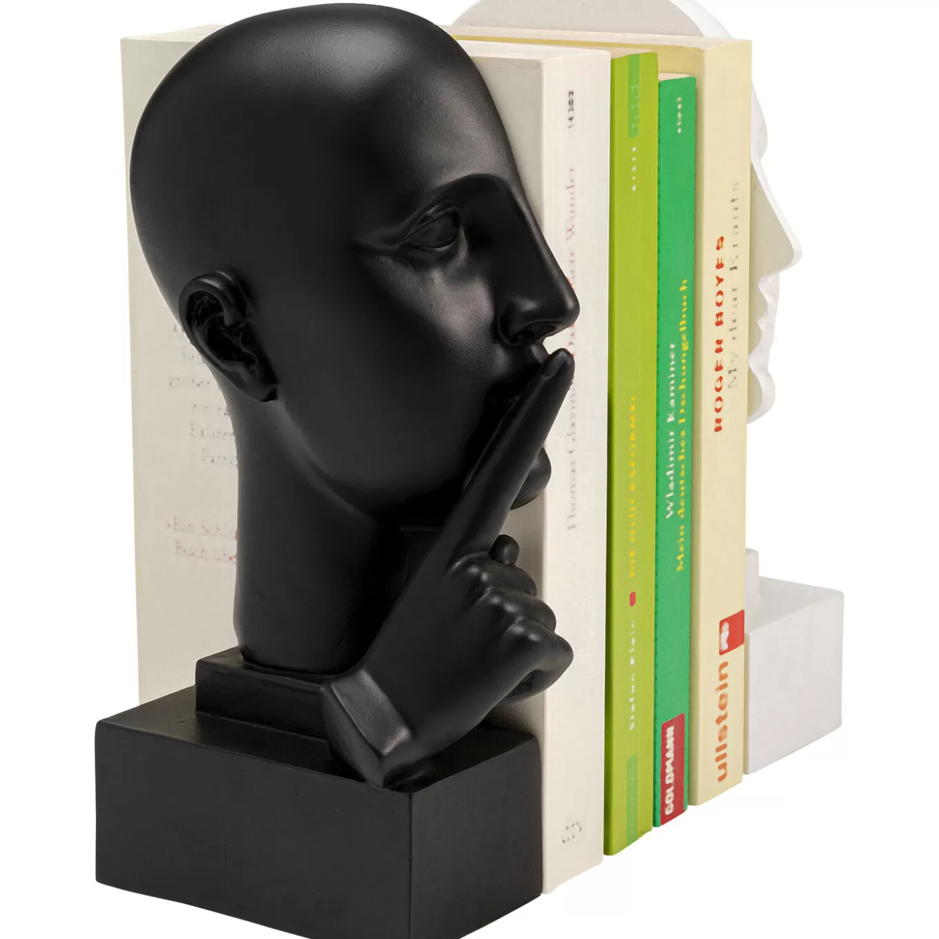 Bookend Volto Nose (2/Set)^KARE Design Fashion