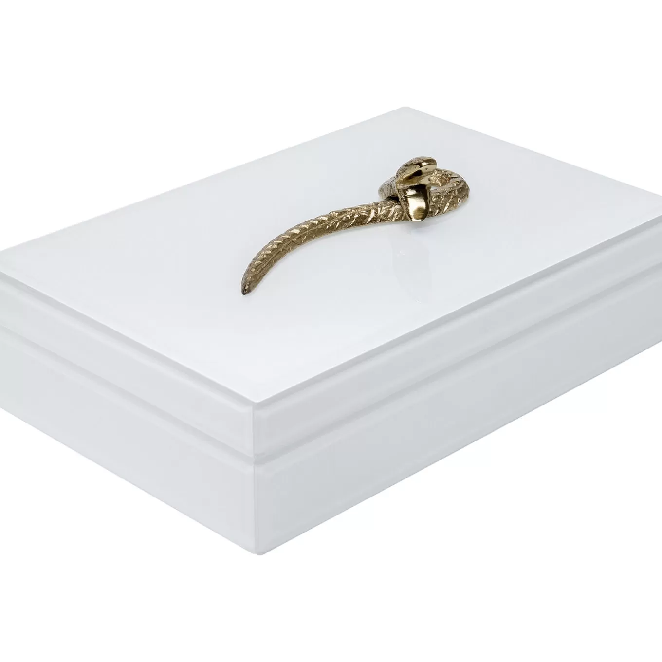 Box Snake Bite White 28X7Cm^KARE Design Clearance