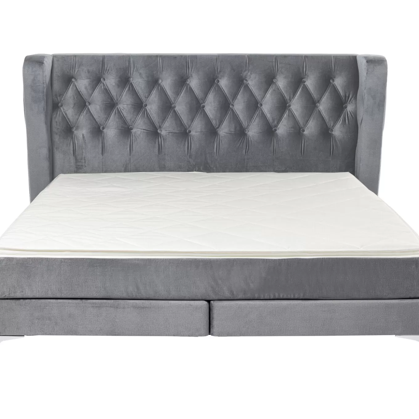 Boxspring Bed Benito Moon Grey 160X200Cm^KARE Design Flash Sale