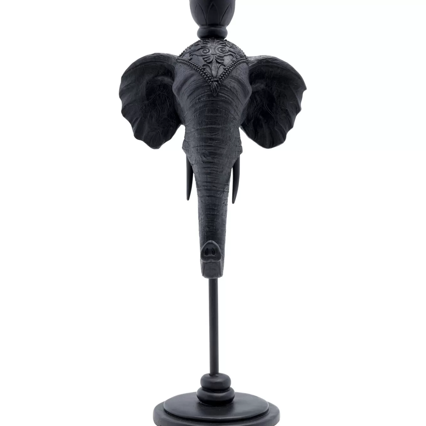 Candle Holder Elephant Head Black 36Cm^KARE Design Flash Sale