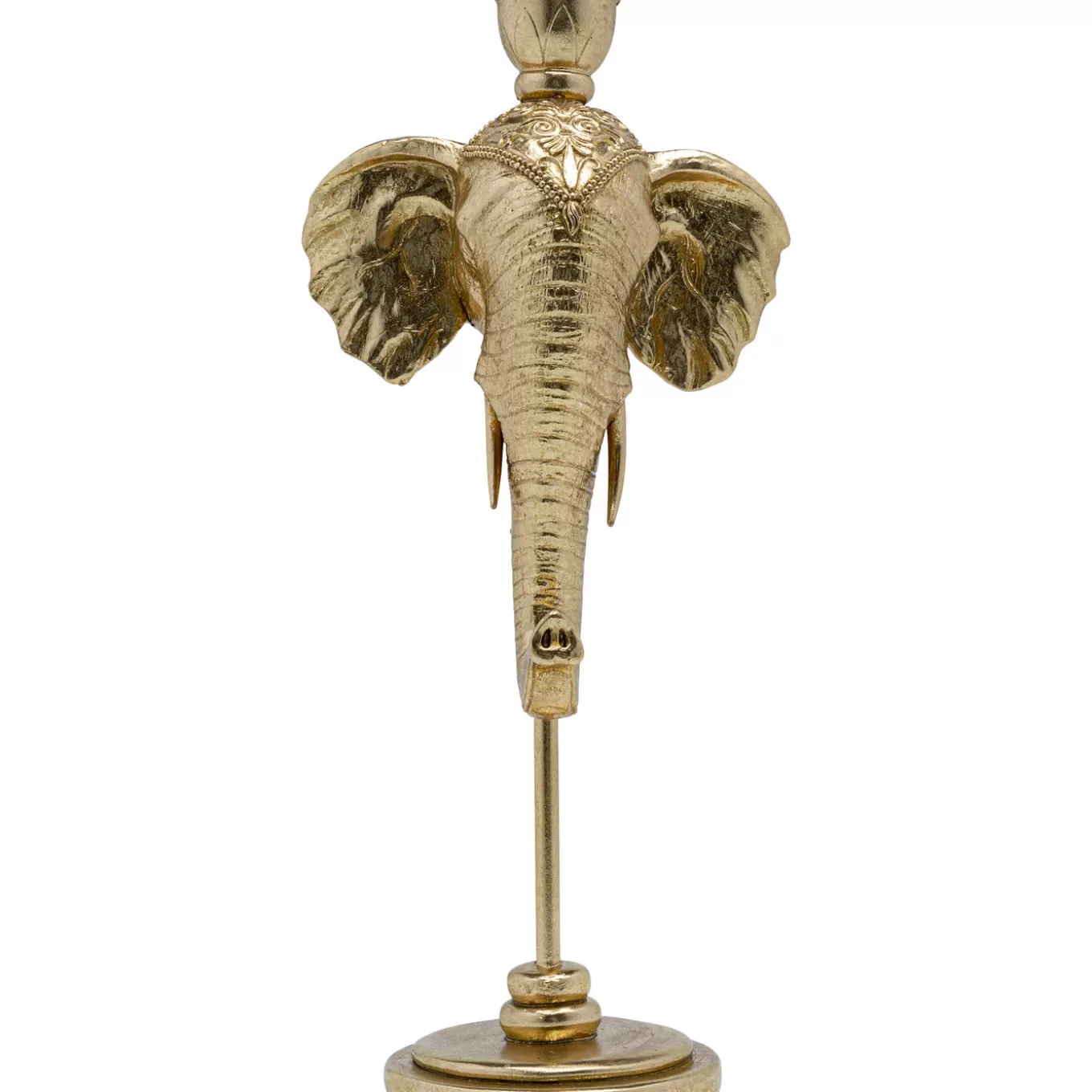 Candle Holder Elephant Head Gold 36Cm^KARE Design Hot