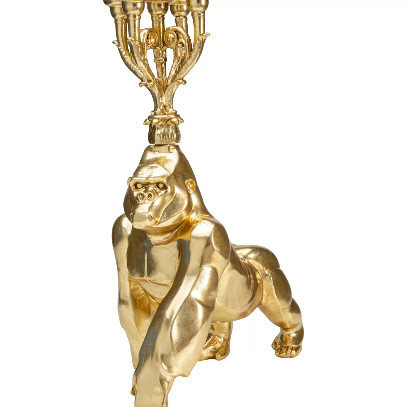 Candle Holder Gorilla Gold 71Cm^KARE Design Hot