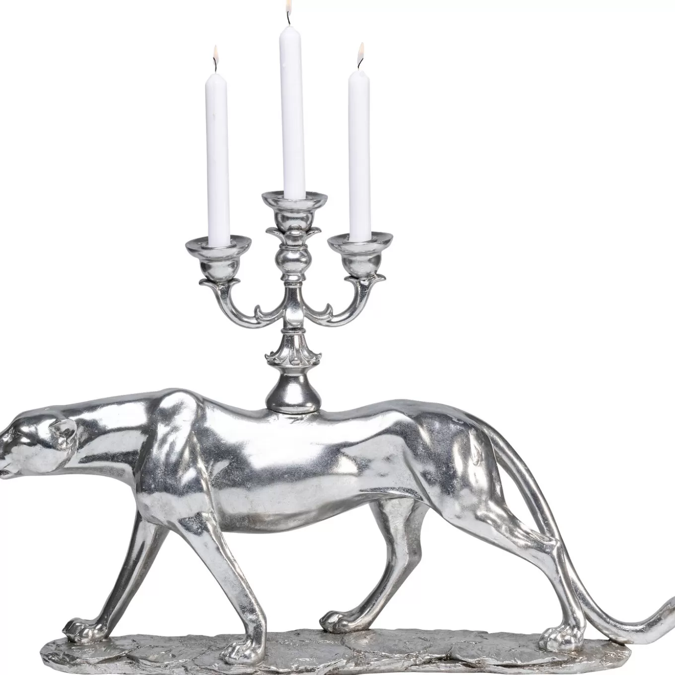 Candle Holder Leopard 74Cm^KARE Design New