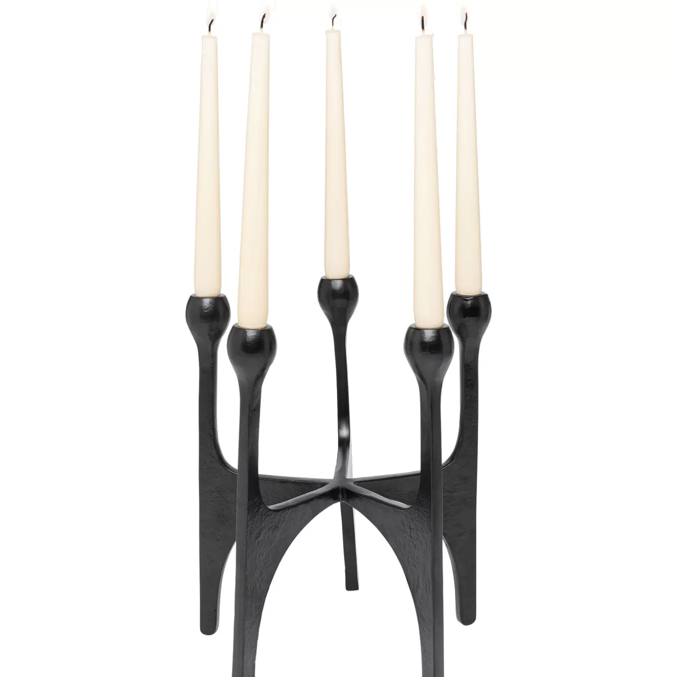 Candle Holder Stacky Black 31Cm^KARE Design Online