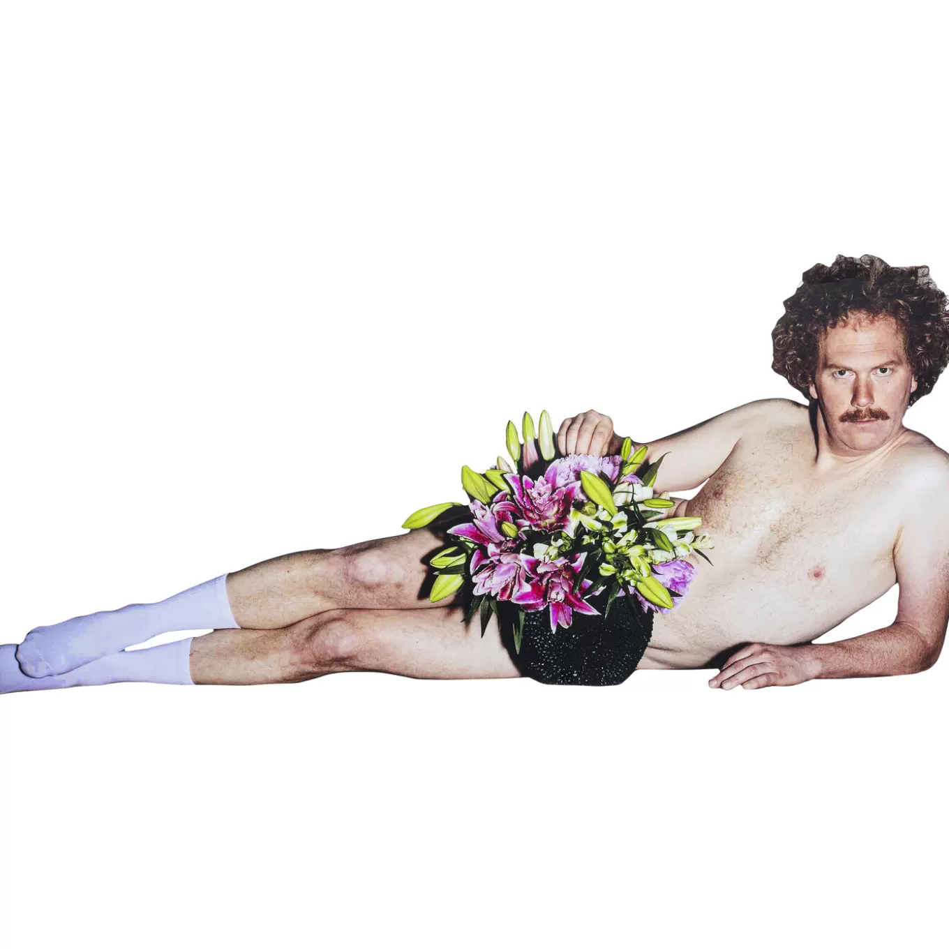 Cardboard Display Campaign Flowers Guy In Socks^KARE Design Outlet