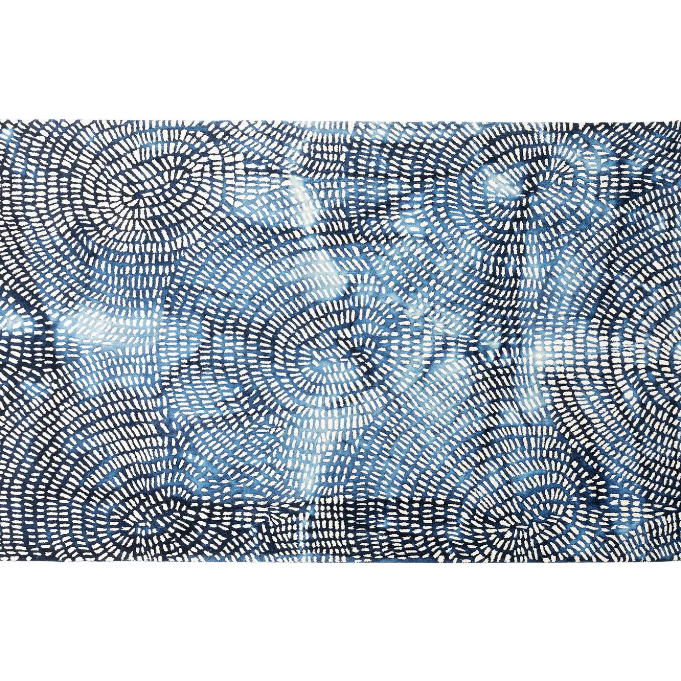 Carpet Stamp Blue 170X240Cm^KARE Design Online