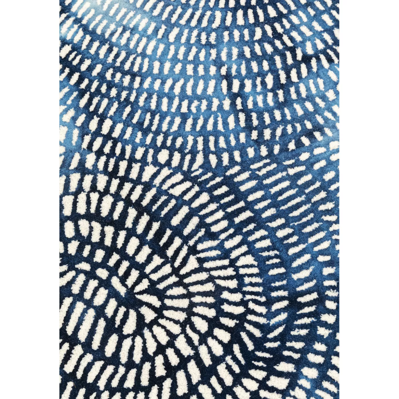 Carpet Stamp Blue 170X240Cm^KARE Design Online