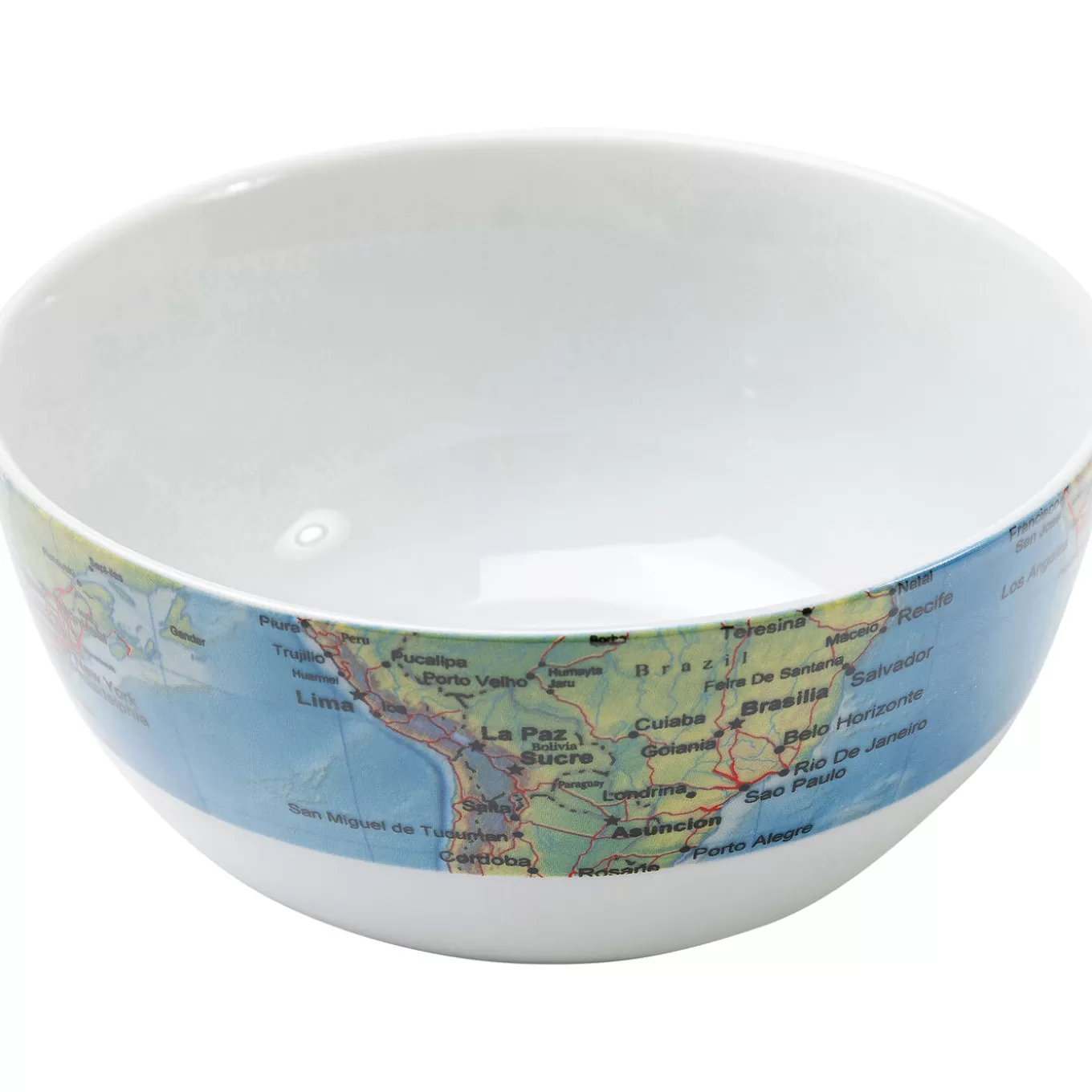 Cereal Bowl Map^KARE Design Best Sale