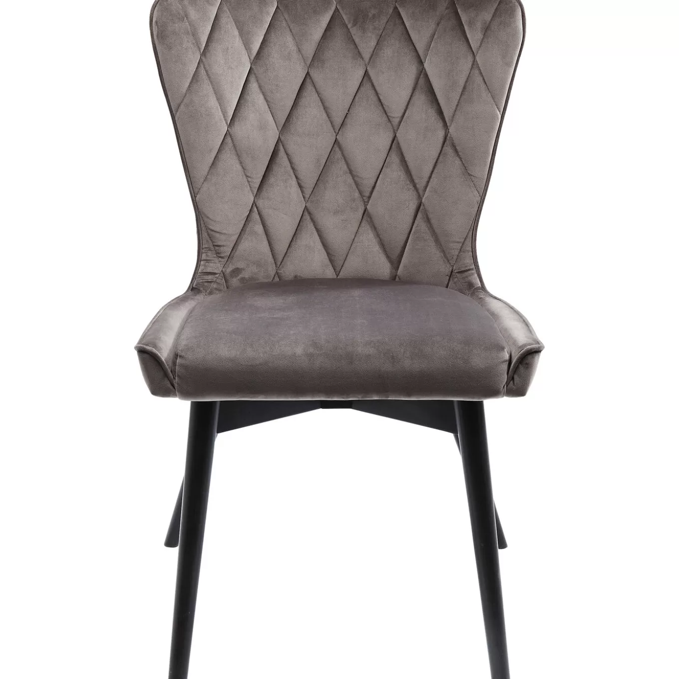 Chair Black Marshall Velvet Grey^KARE Design Cheap