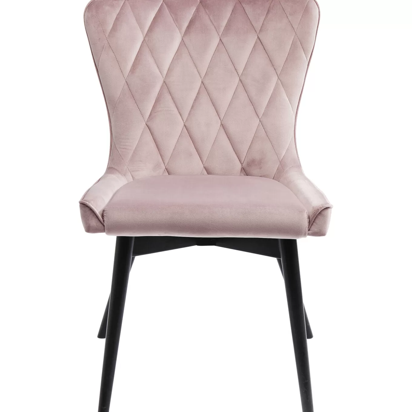 Chair Black Marshall Velvet Mauve^KARE Design Best Sale