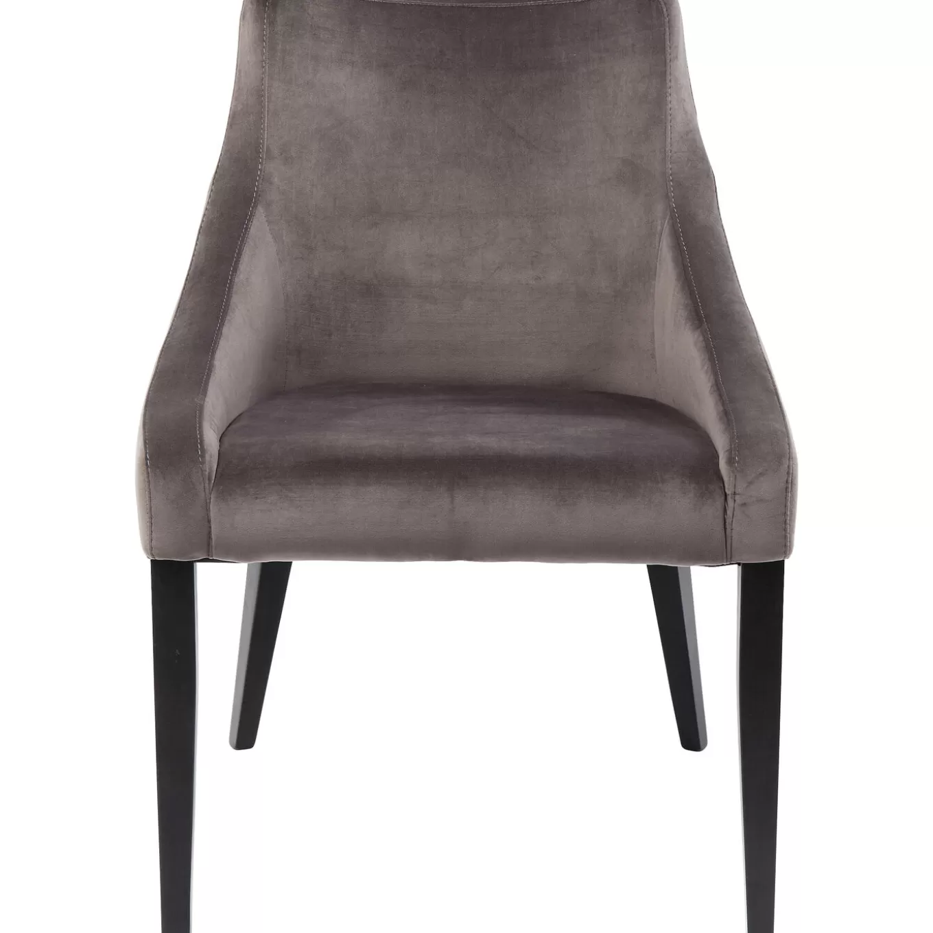 Chair Black Mode Velvet Grey^KARE Design Store