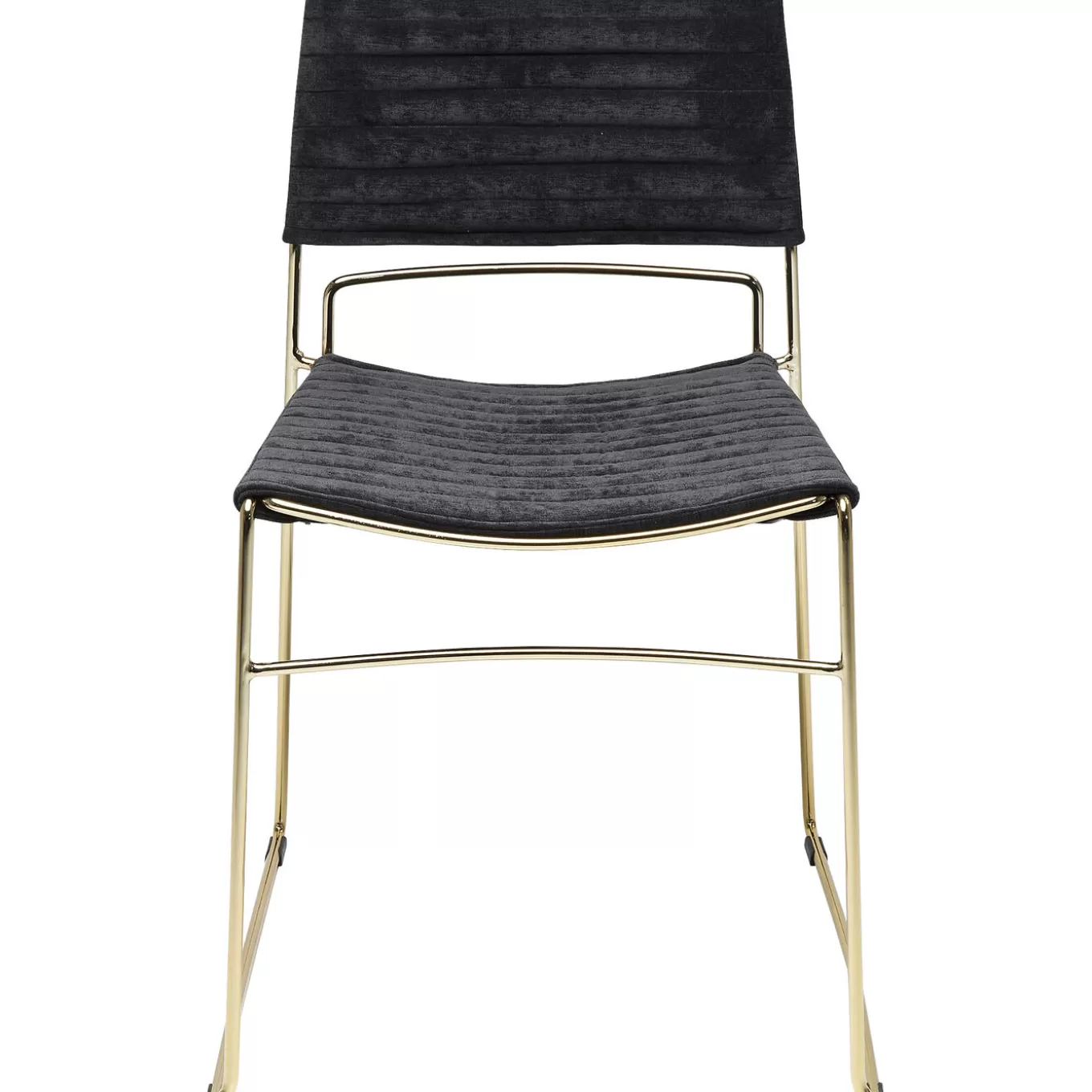 Chair Hugo Black Gold^KARE Design Outlet