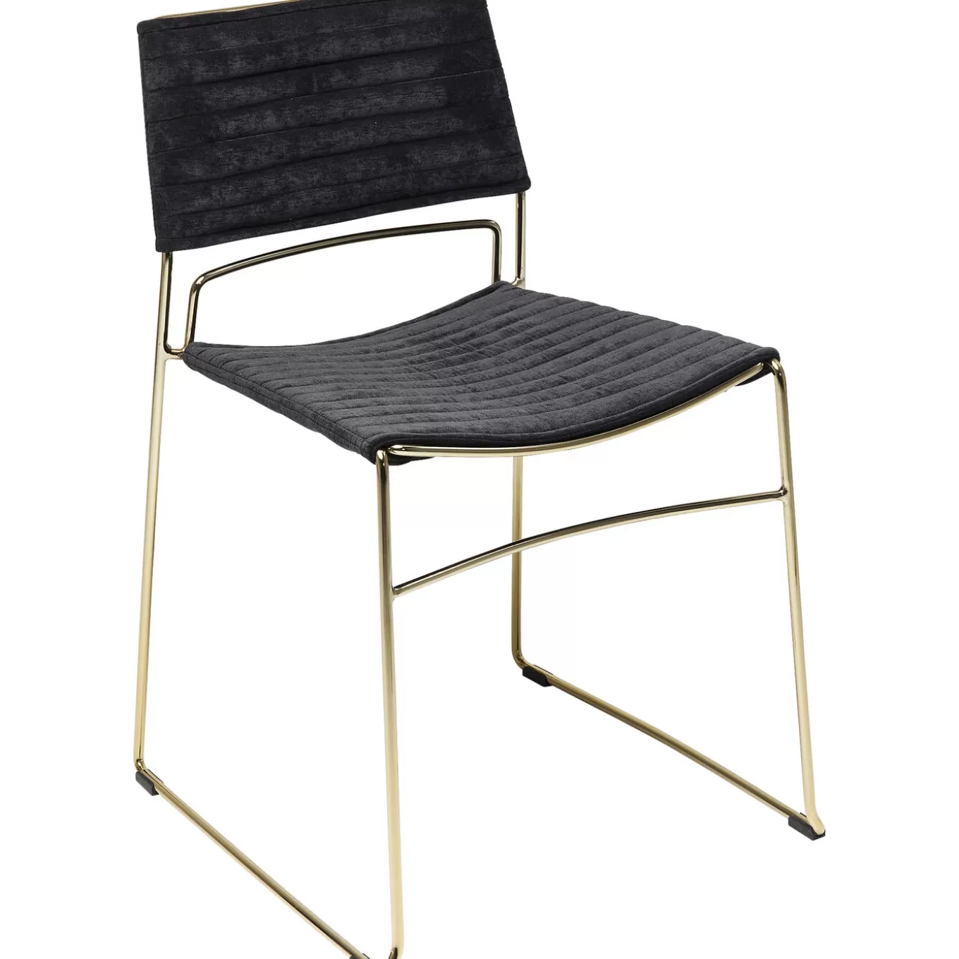 Chair Hugo Black Gold^KARE Design Outlet