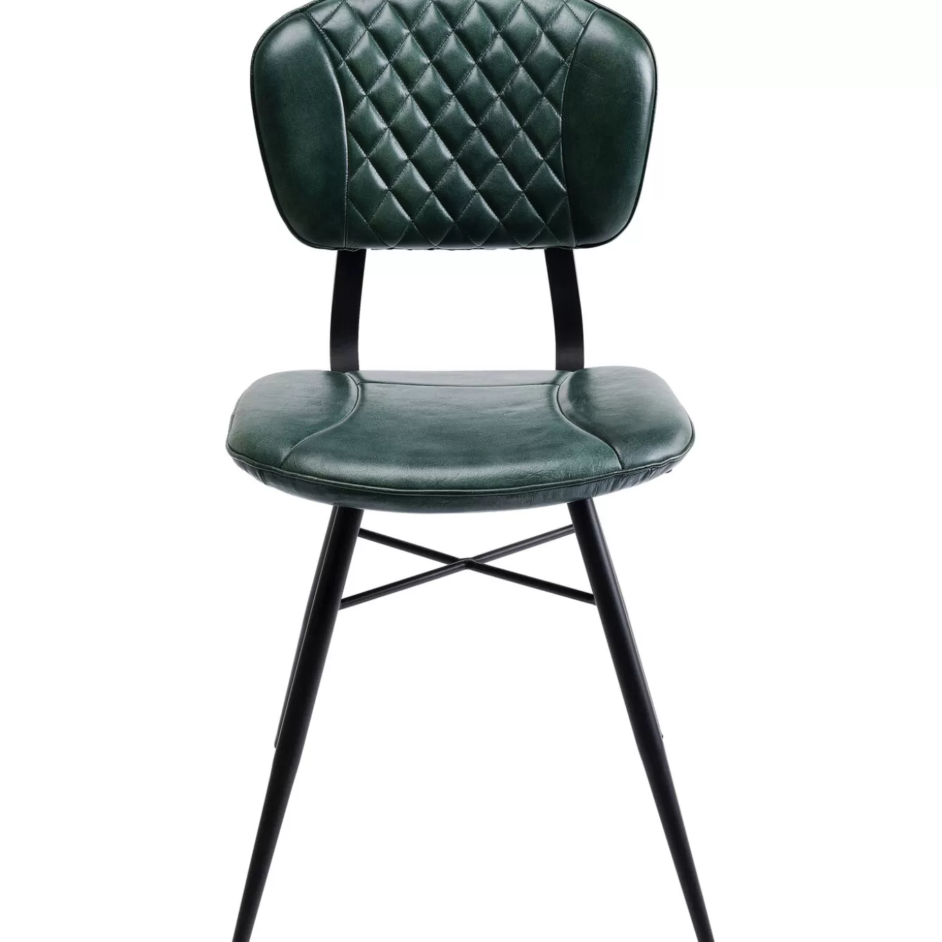 Chair Samba Leather Dark Green^KARE Design New