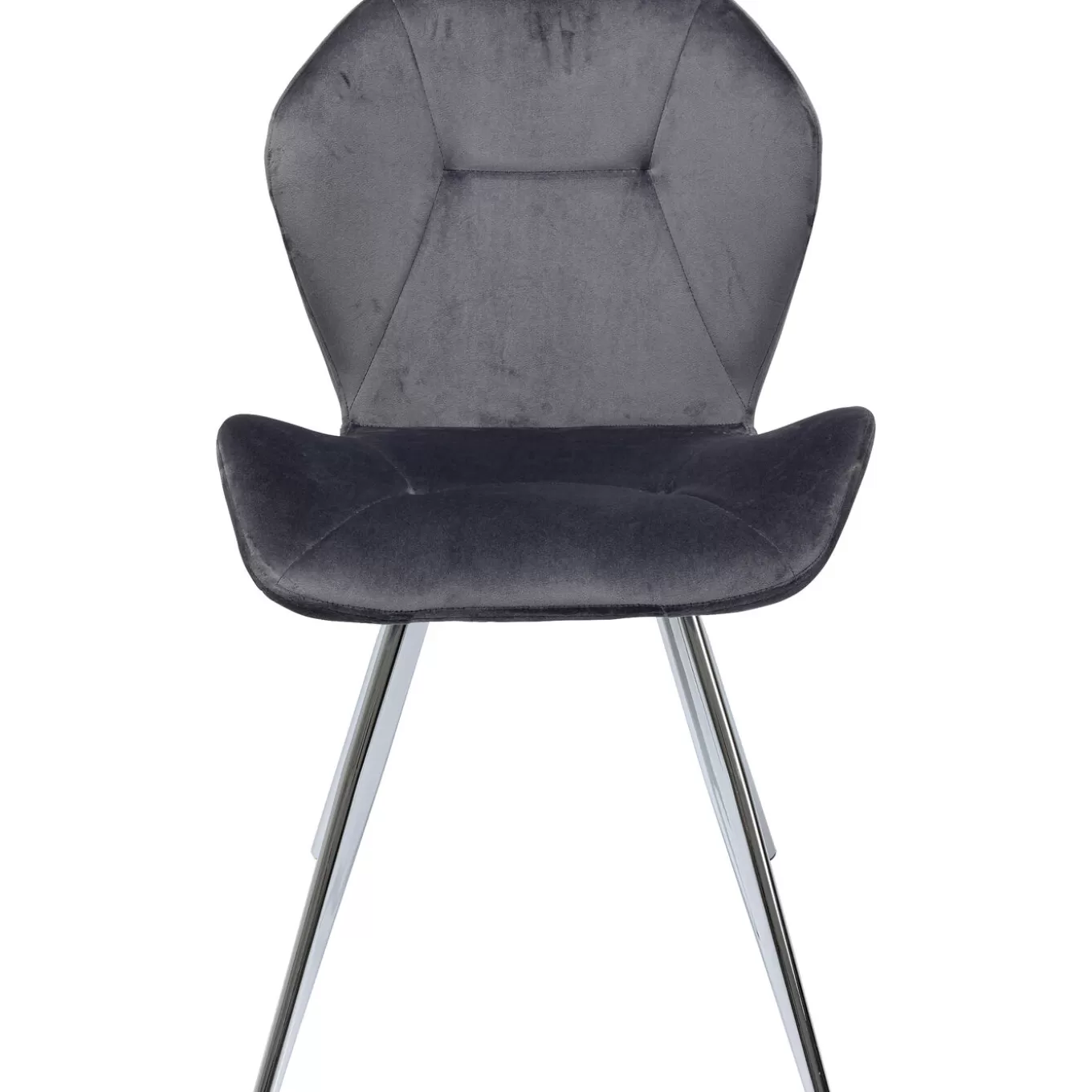 Chair Viva Grey Chrome^KARE Design Sale