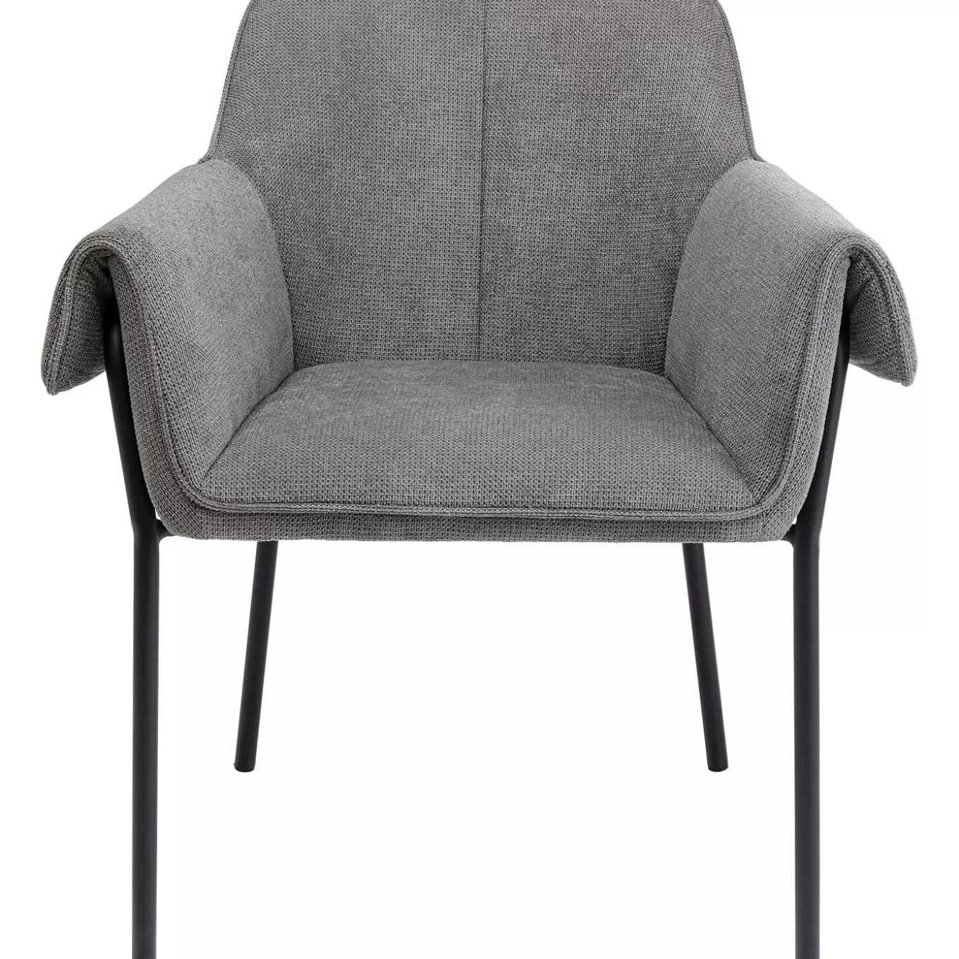 Chair With Armrest Bess Grey^KARE Design Best