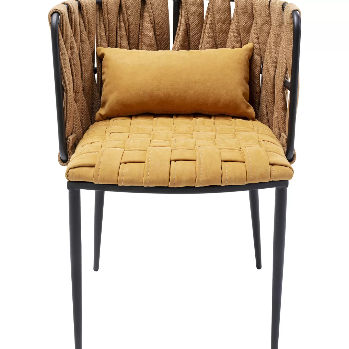 Chair With Armrest Cheerio Yellow Incl. Cushion^KARE Design Best Sale