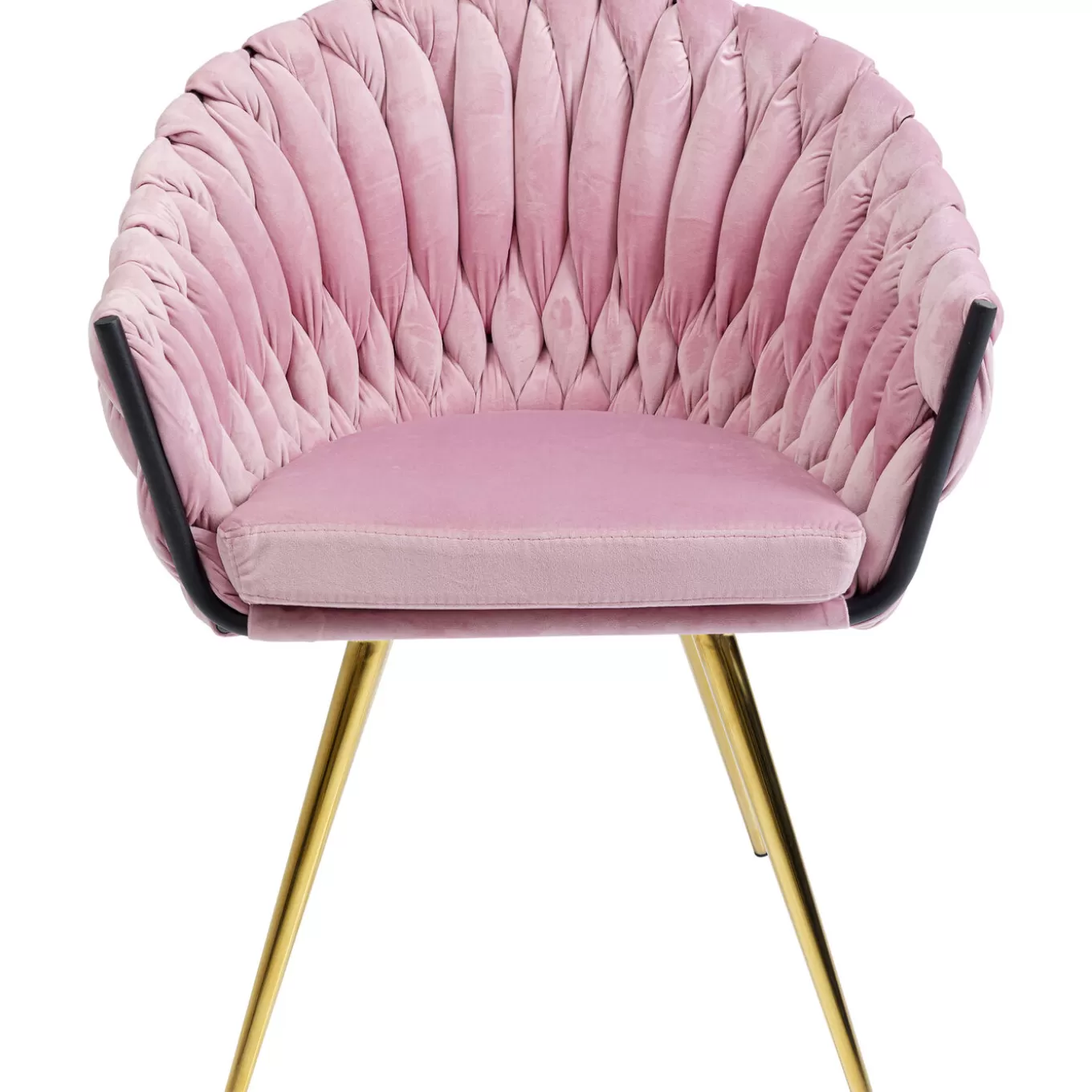 Chair With Armrest Knot Mauve^KARE Design Hot